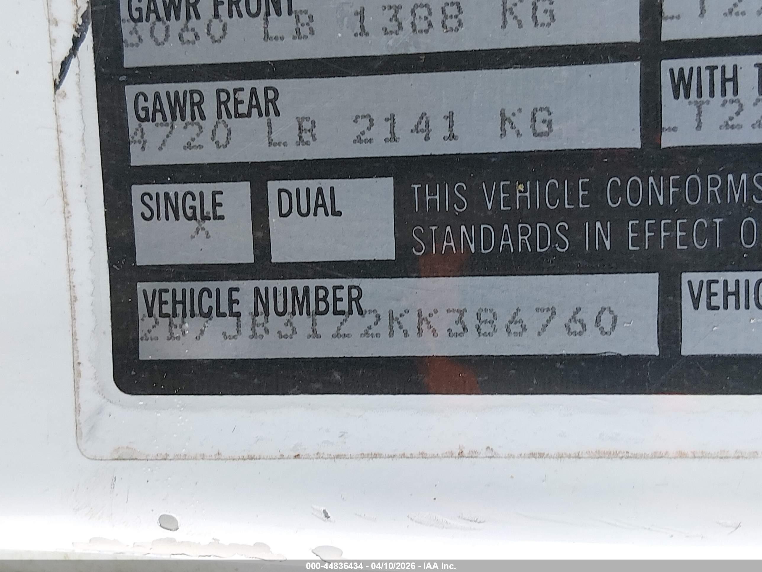 1989 Dodge Ram Van B350 White vin: 2B7JB31Z2KK386760