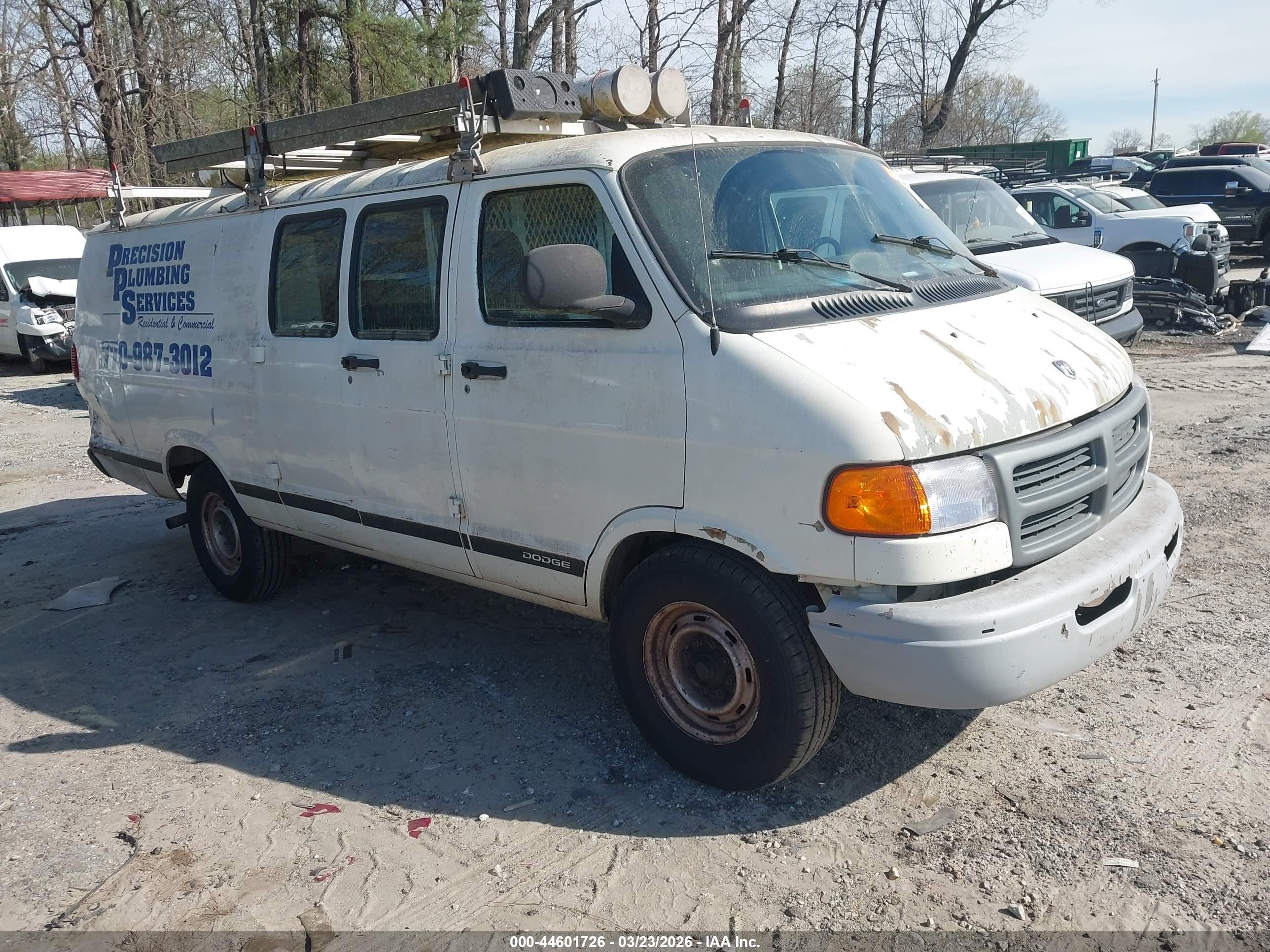 2002 Dodge Ram Van 3500 Conversion Белый vin: 2B7KB31Z62K125524