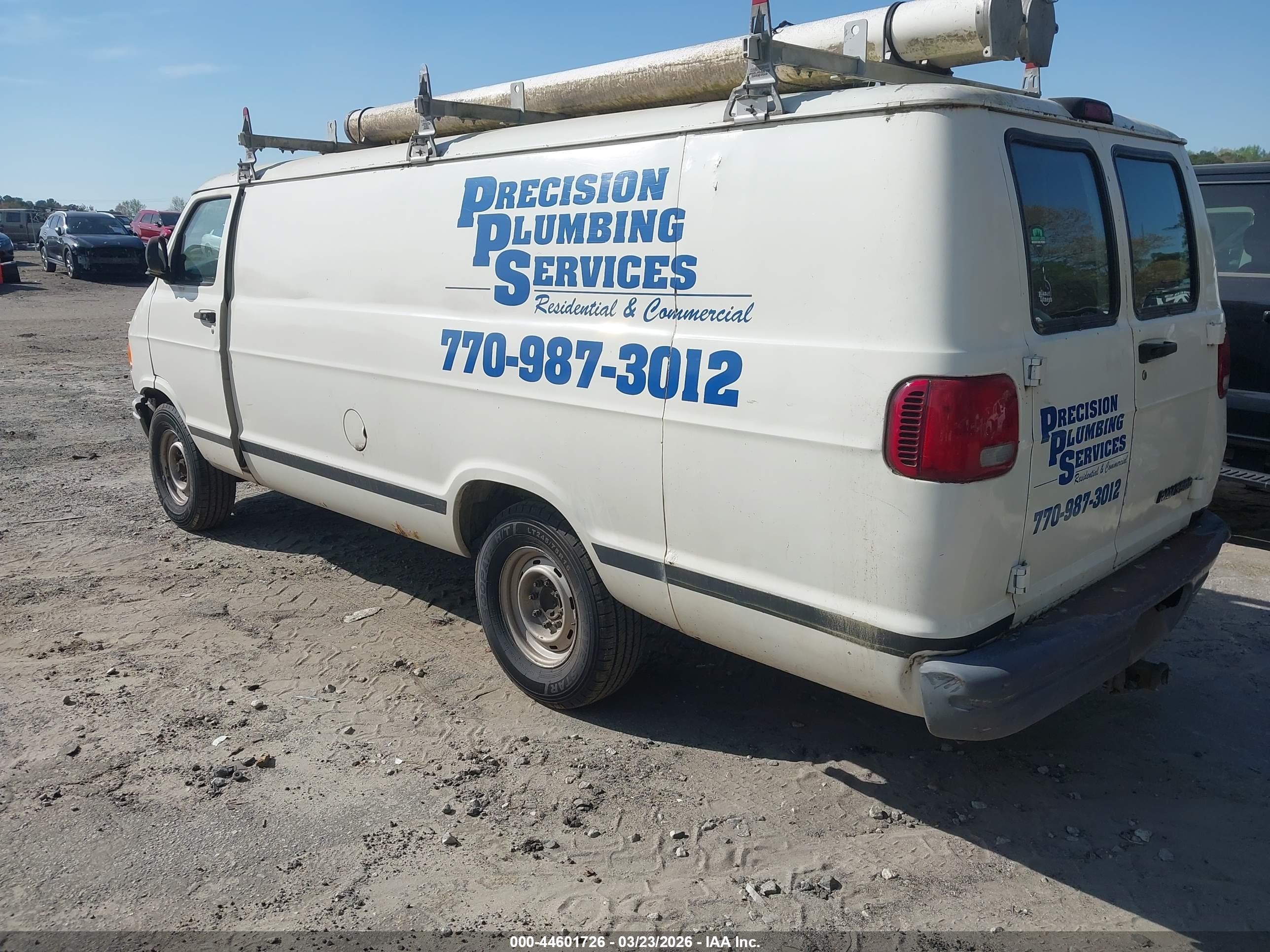 2002 Dodge Ram Van 3500 Conversion Белый vin: 2B7KB31Z62K125524