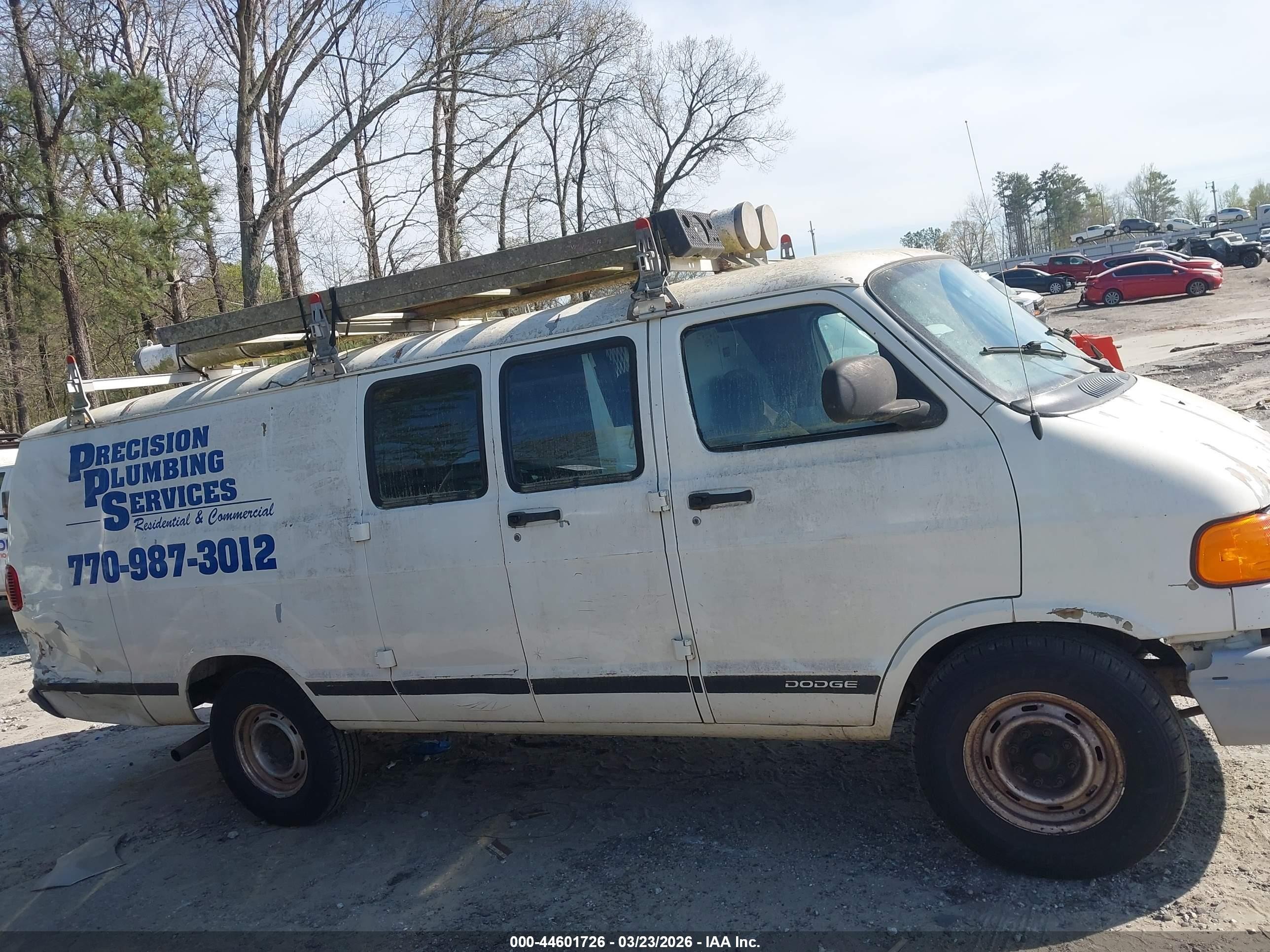 2002 Dodge Ram Van 3500 Conversion Белый vin: 2B7KB31Z62K125524