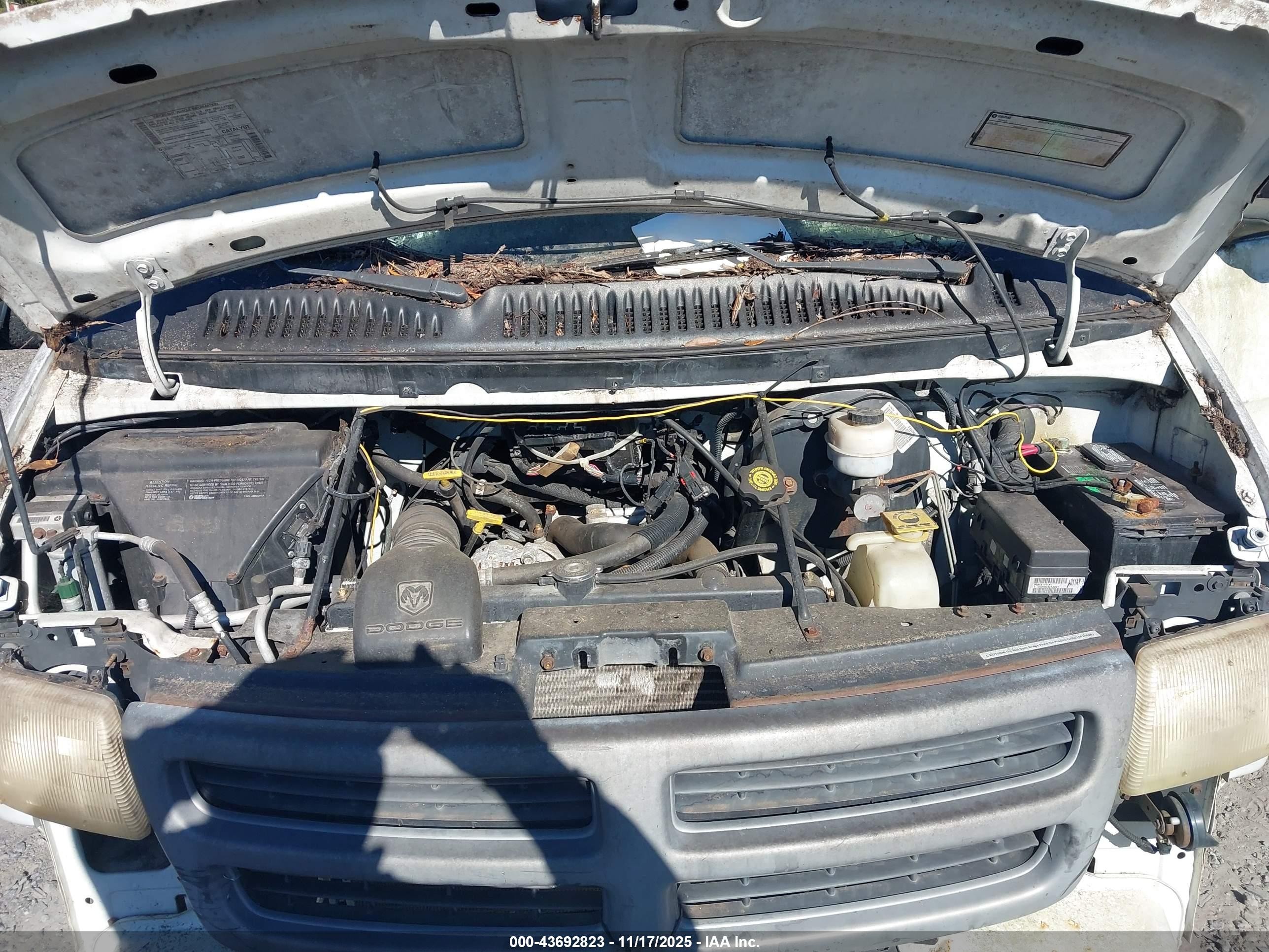 2002 Dodge Ram Van 3500 Conversion Белый vin: 2B7KB31Z92K128000