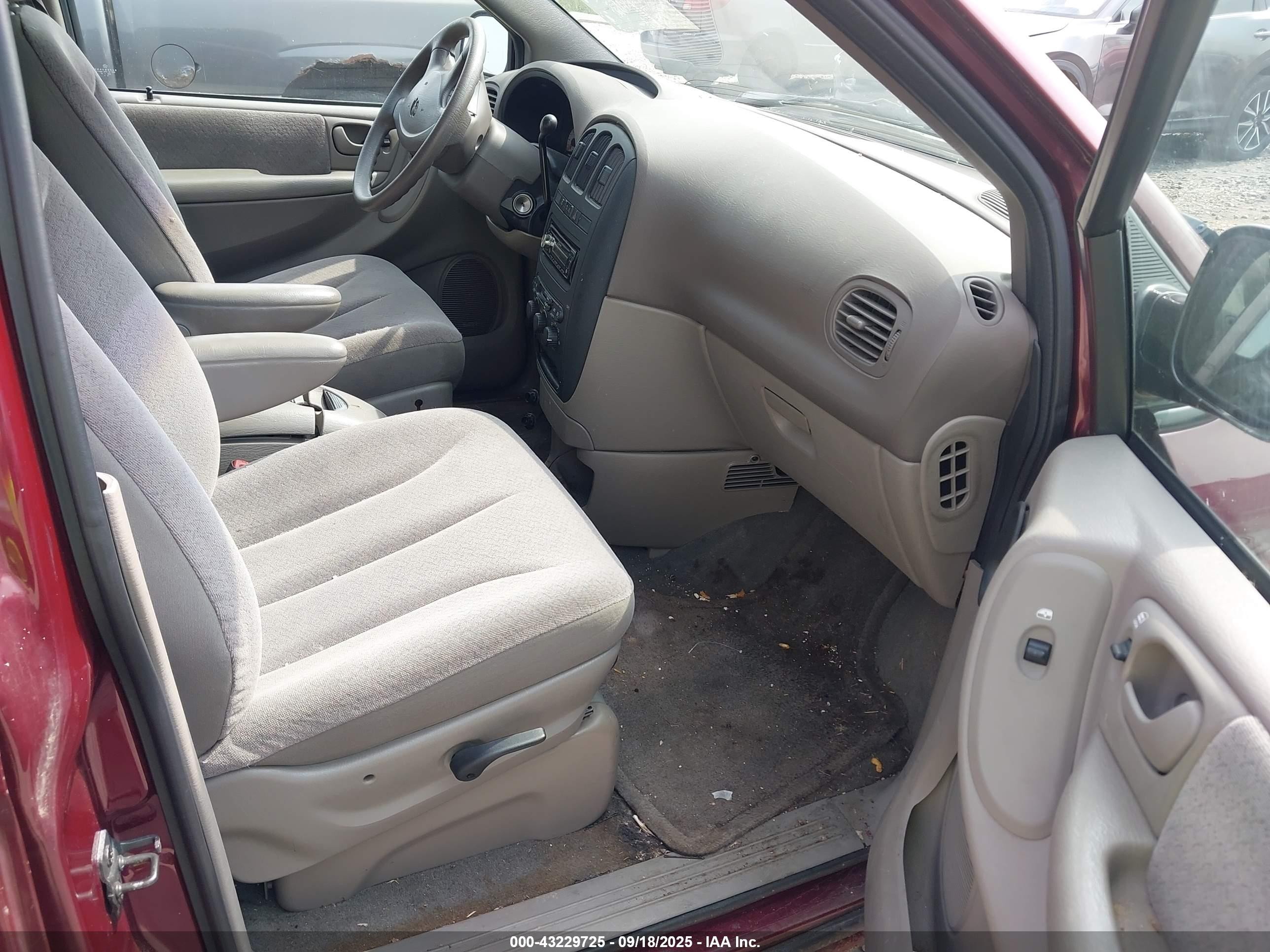 2001 Dodge Grand Caravan Sport Фиолетовый vin: 2B8GP44341R403519
