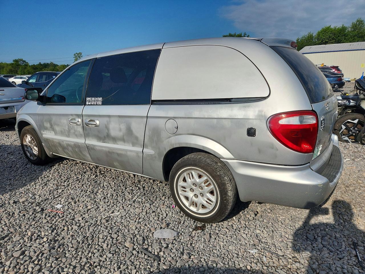 2001 Dodge Grand Caravan Sport Silver vin: 2B8GP44391R204711