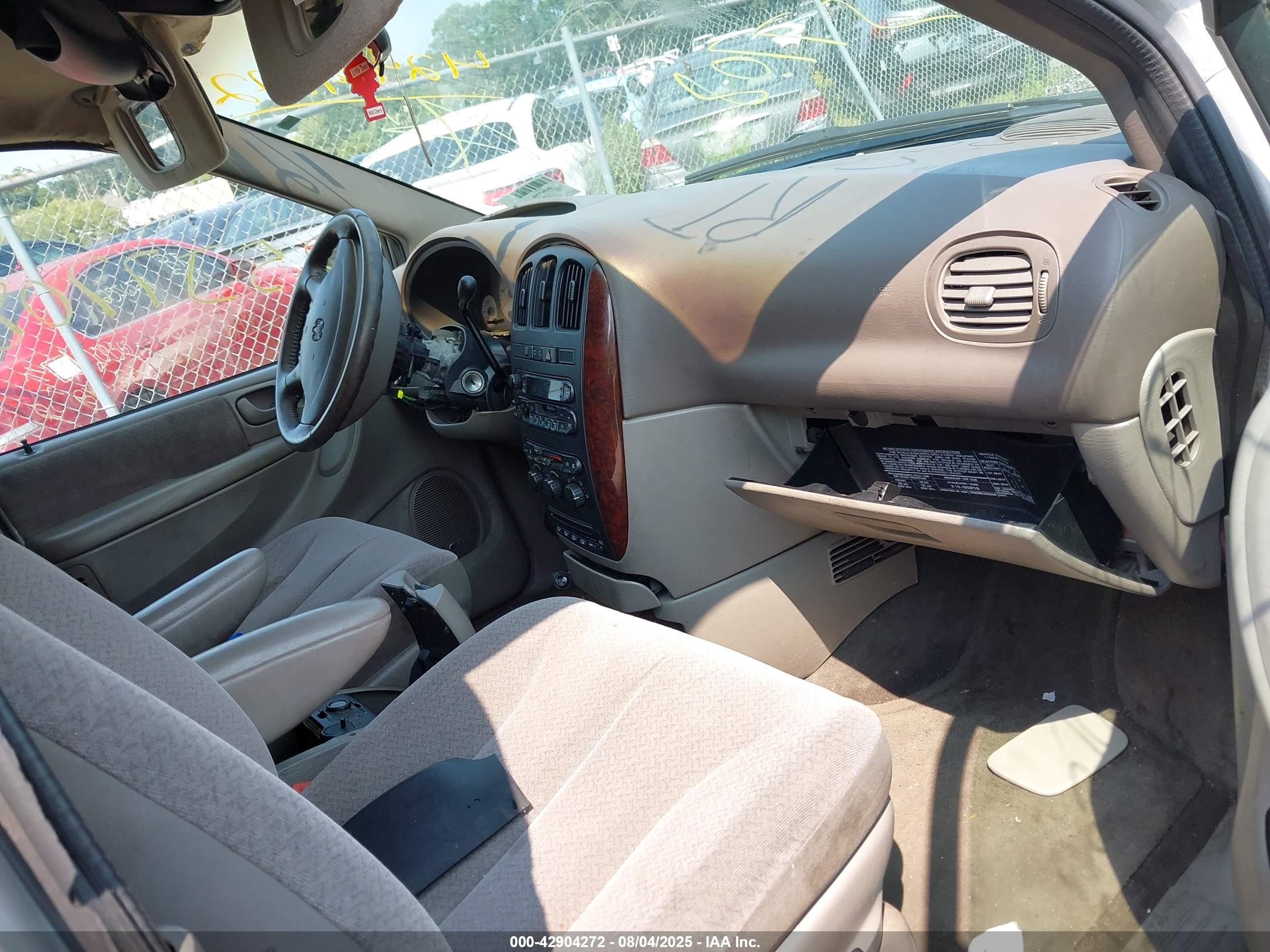 2001 Dodge Grand Caravan Sport Gray vin: 2B8GP44G31R162720
