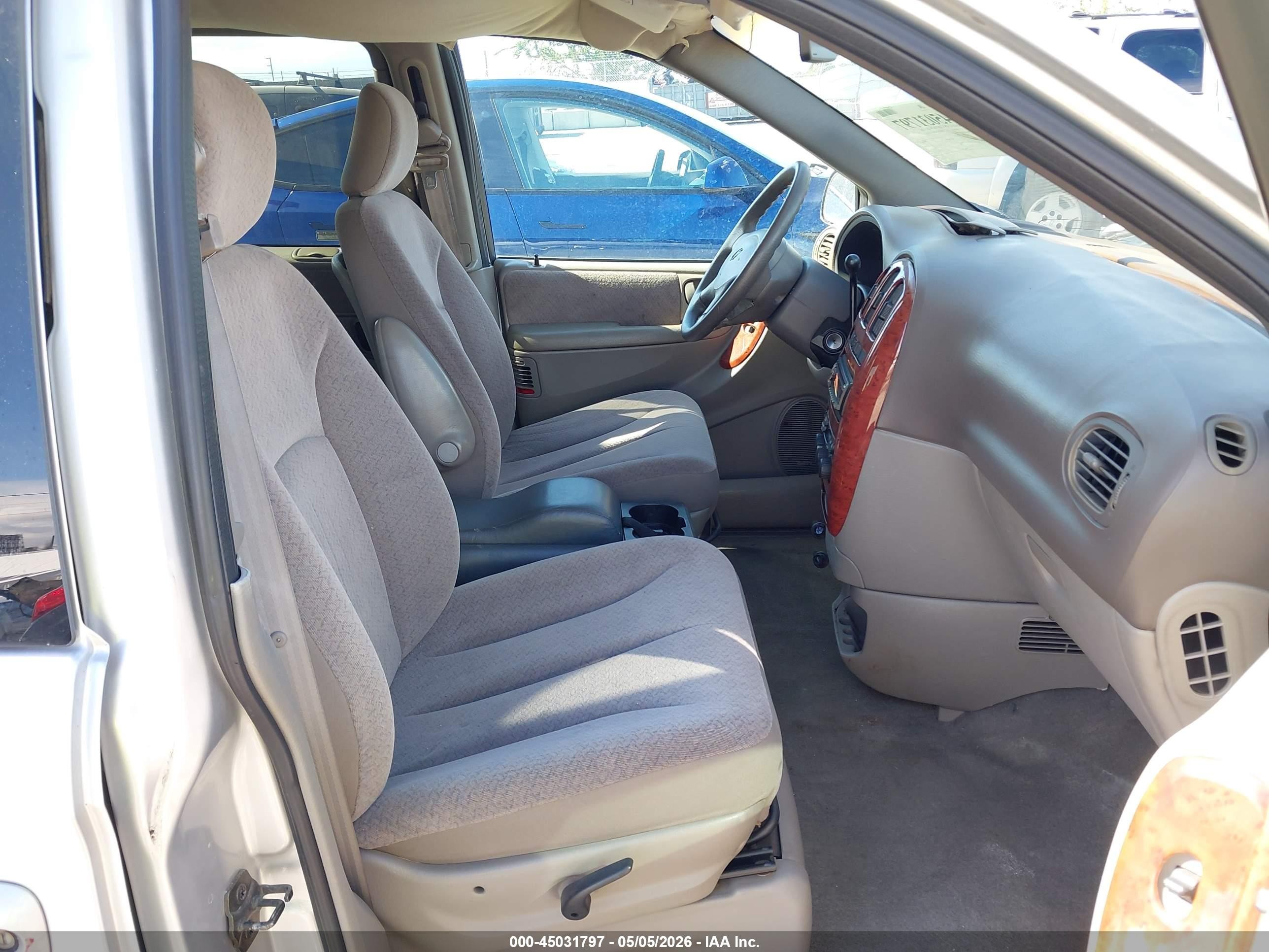 2001 Dodge Grand Caravan Sport Gray vin: 2B8GP44G81R115702