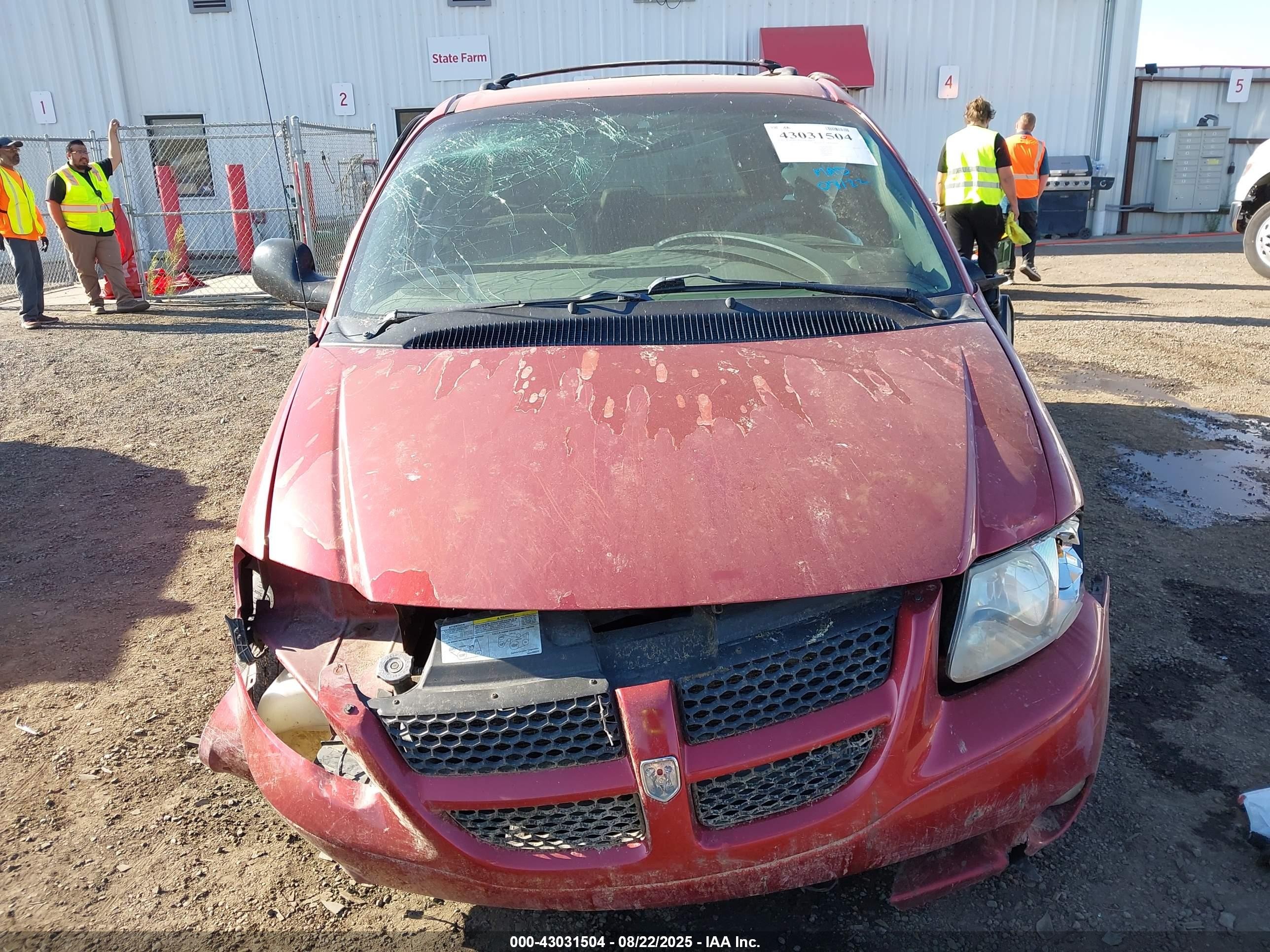 2001 Dodge Grand Caravan Sport Maroon vin: 2B8GP44R31R372106