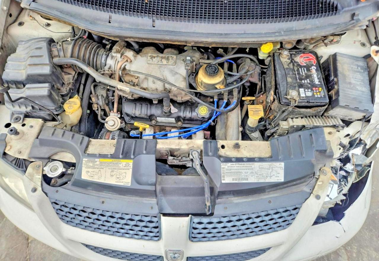2001 Dodge Grand Caravan Es Белый vin: 2B8GP54L81R411760