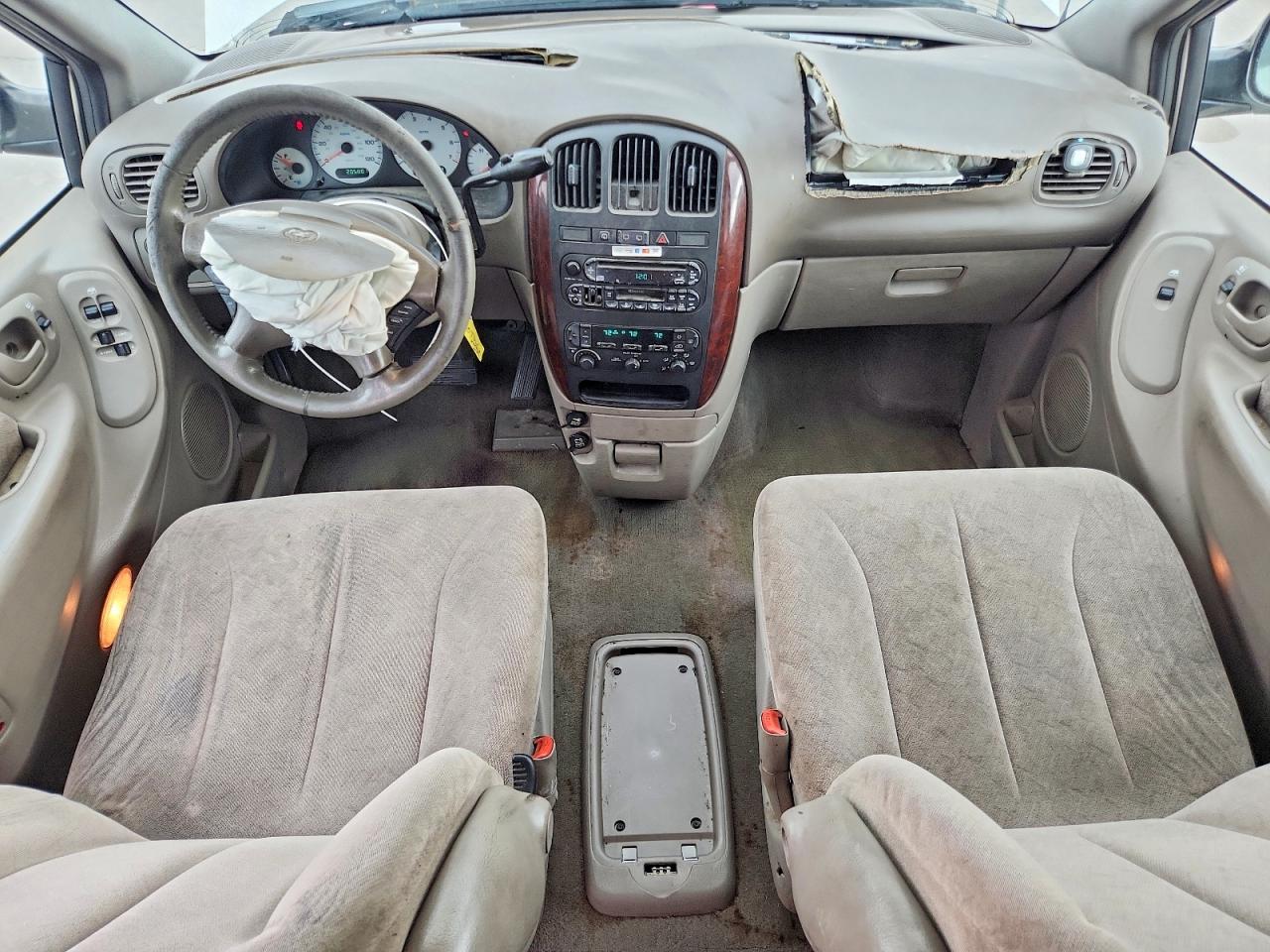 2001 Dodge Grand Caravan Es Белый vin: 2B8GP54L81R411760