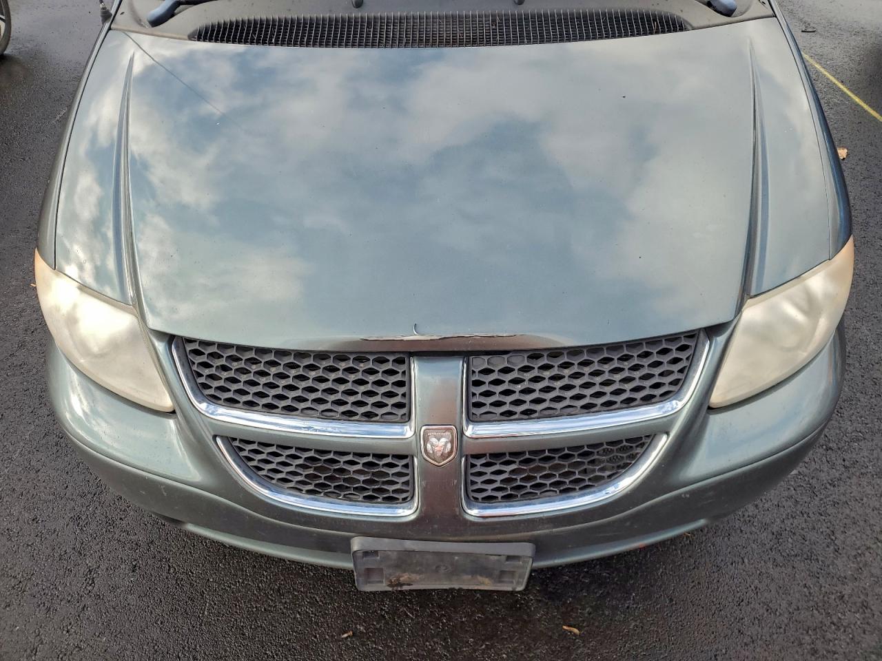 2002 Dodge Grand Caravan Es Gray vin: 2B8GP54L82R794178