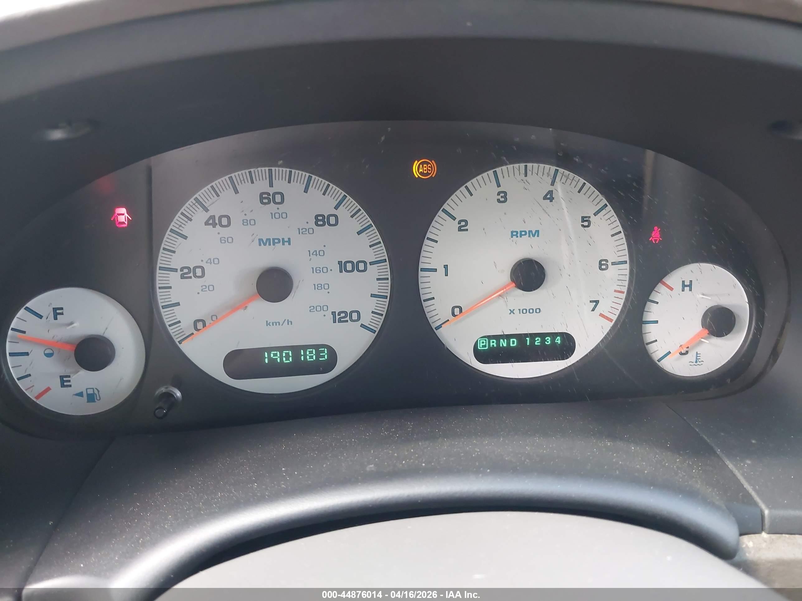 2001 Dodge Grand Caravan Es Red vin: 2B8GT54L71R183925