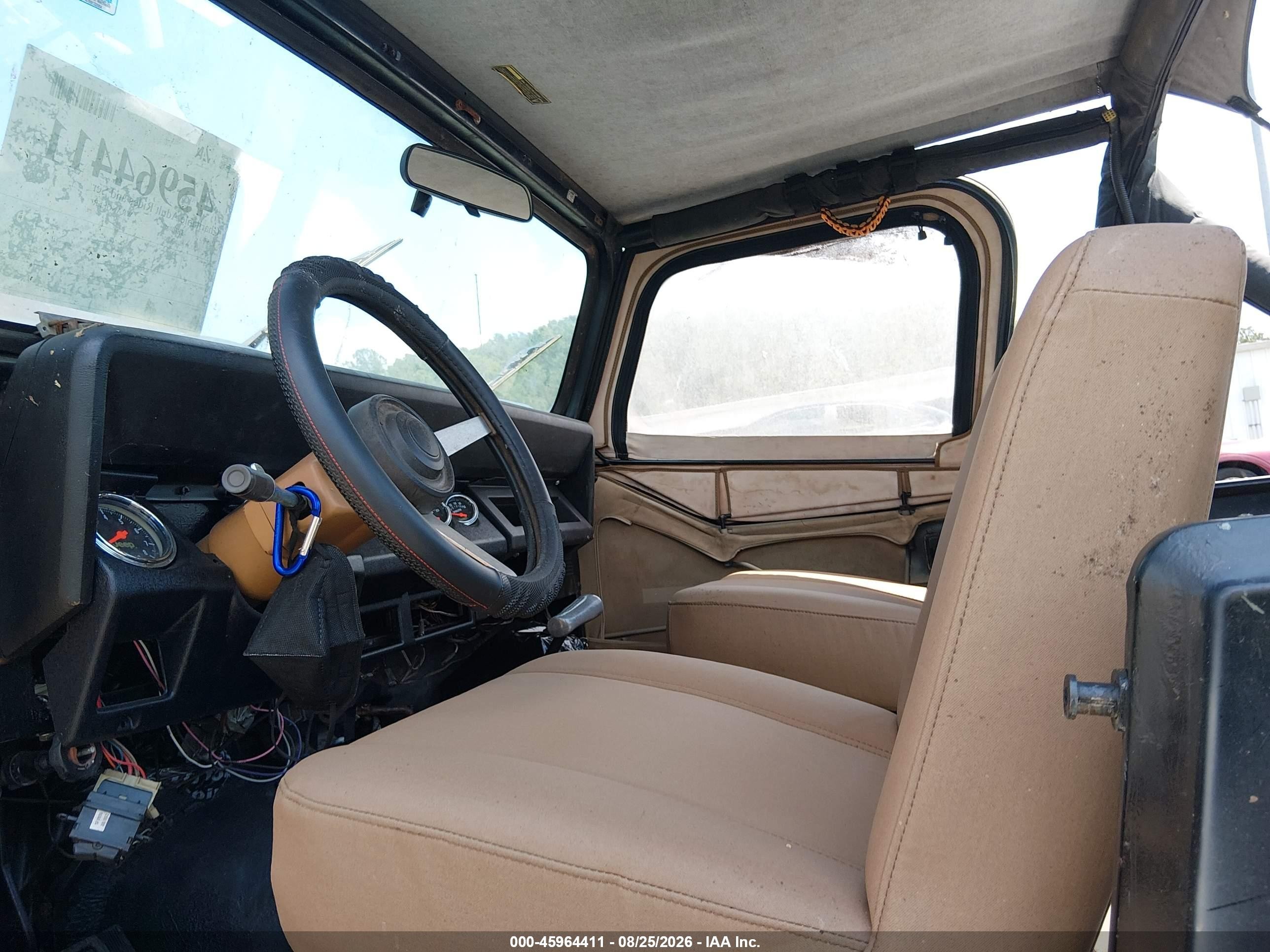 1987 Jeep Wrangler   Black vin: 2BCCL81J0HB507924