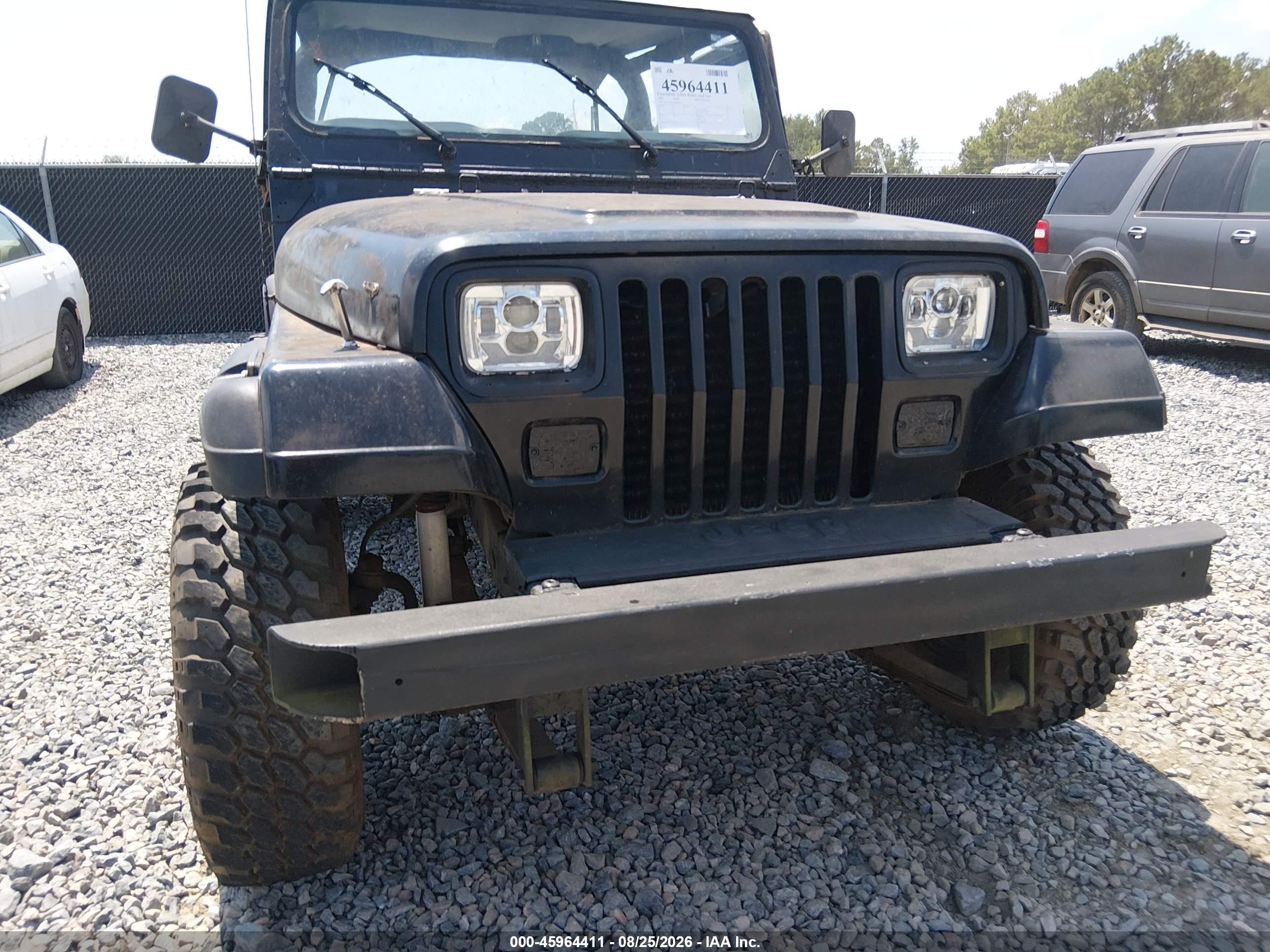1987 Jeep Wrangler   Black vin: 2BCCL81J0HB507924