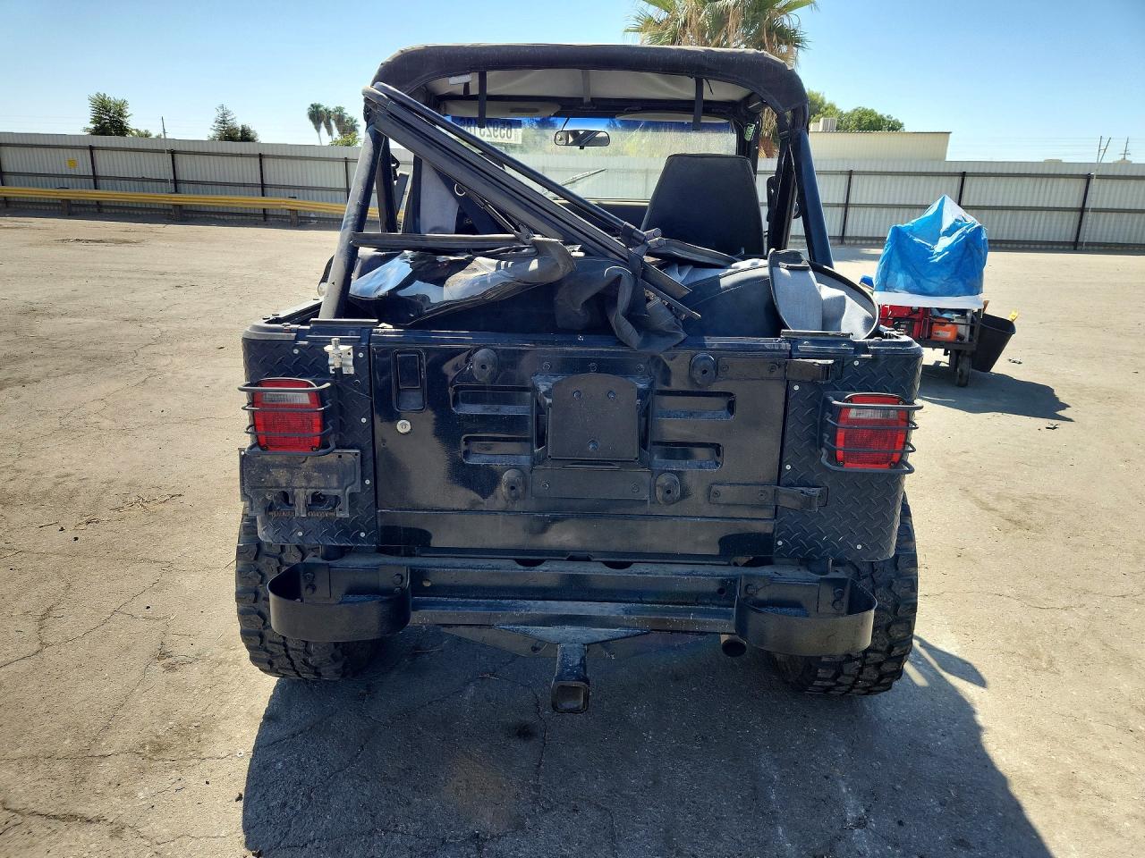 1989 Jeep Wrangler Black vin: 2BCCV8116JB524260