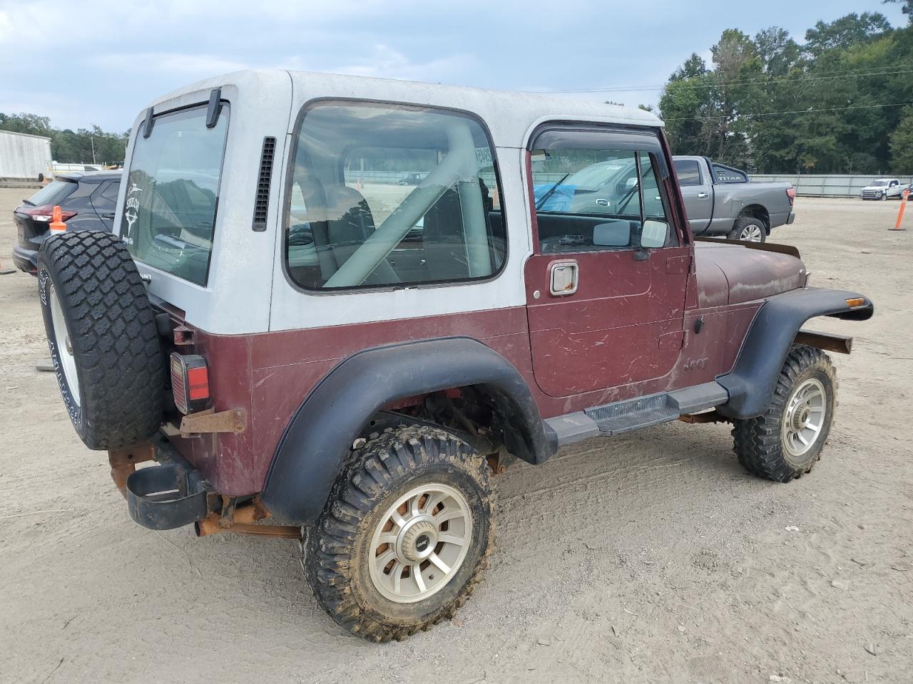 1988 Jeep Wrangler Burgundy vin: 2BCCV8116JB534271