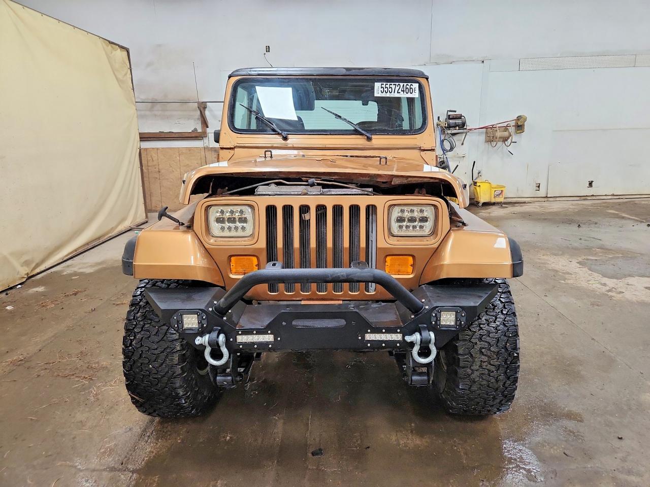 1987 Jeep Wrangler Sport Brown vin: 2BCCV8138HB524692