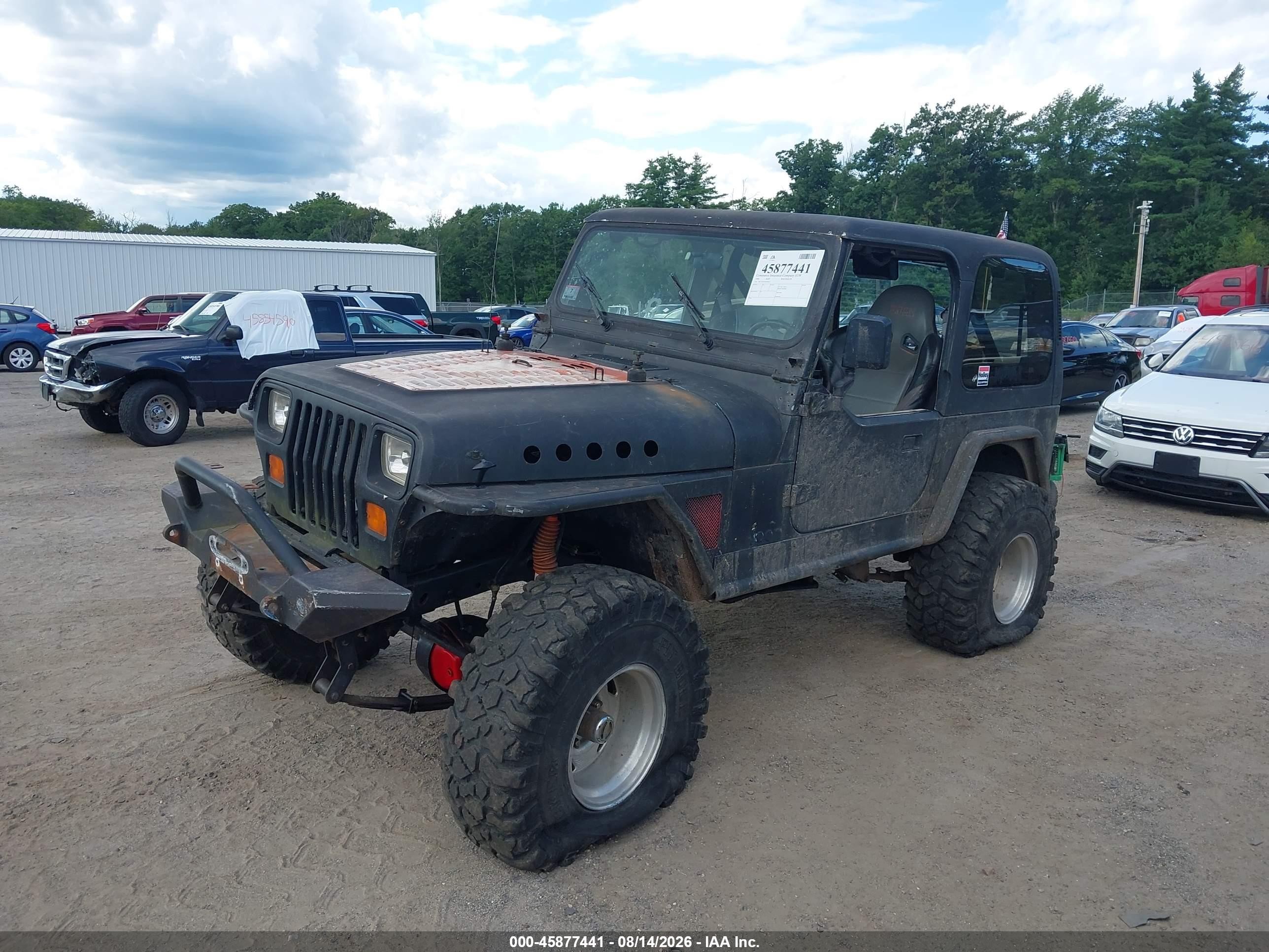 1988 Jeep Wrangler Sport Black vin: 2BCCV8139JB509012