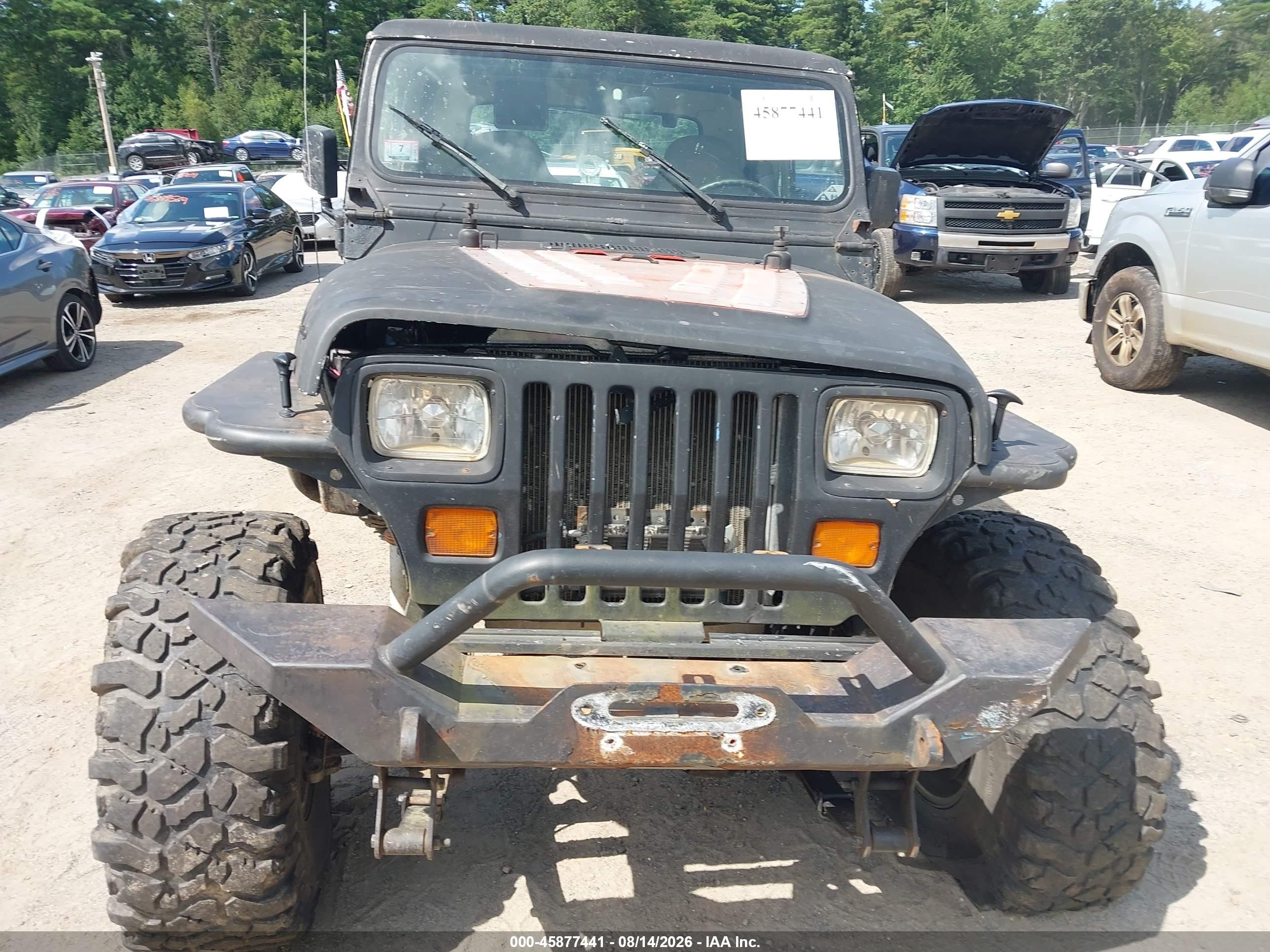 1988 Jeep Wrangler Sport Black vin: 2BCCV8139JB509012