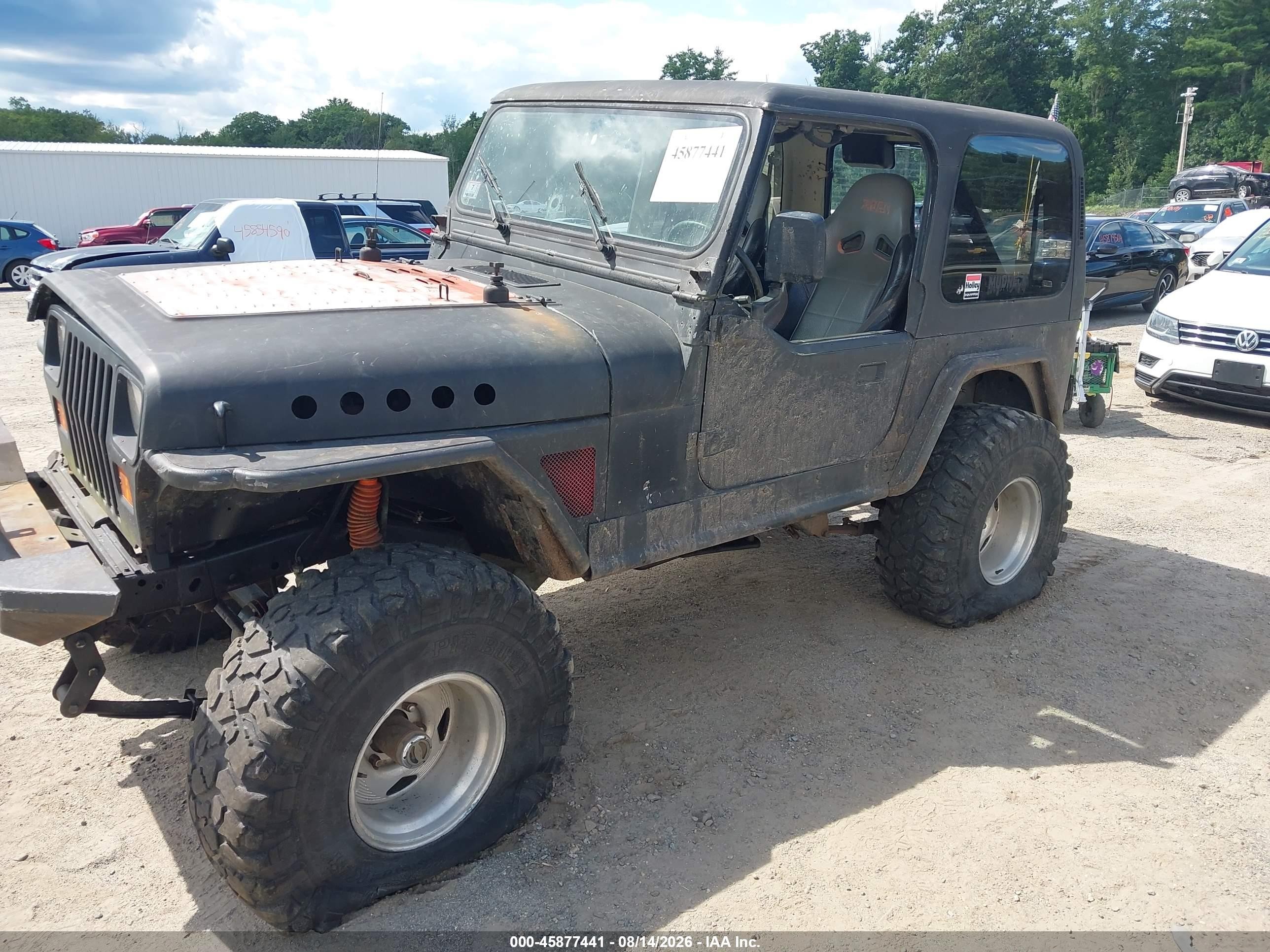 1988 Jeep Wrangler Sport Black vin: 2BCCV8139JB509012