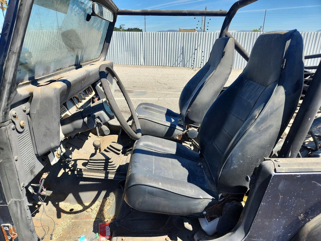 1987 Jeep Wrangler Sport Blue vin: 2BCCV81KXHB524829