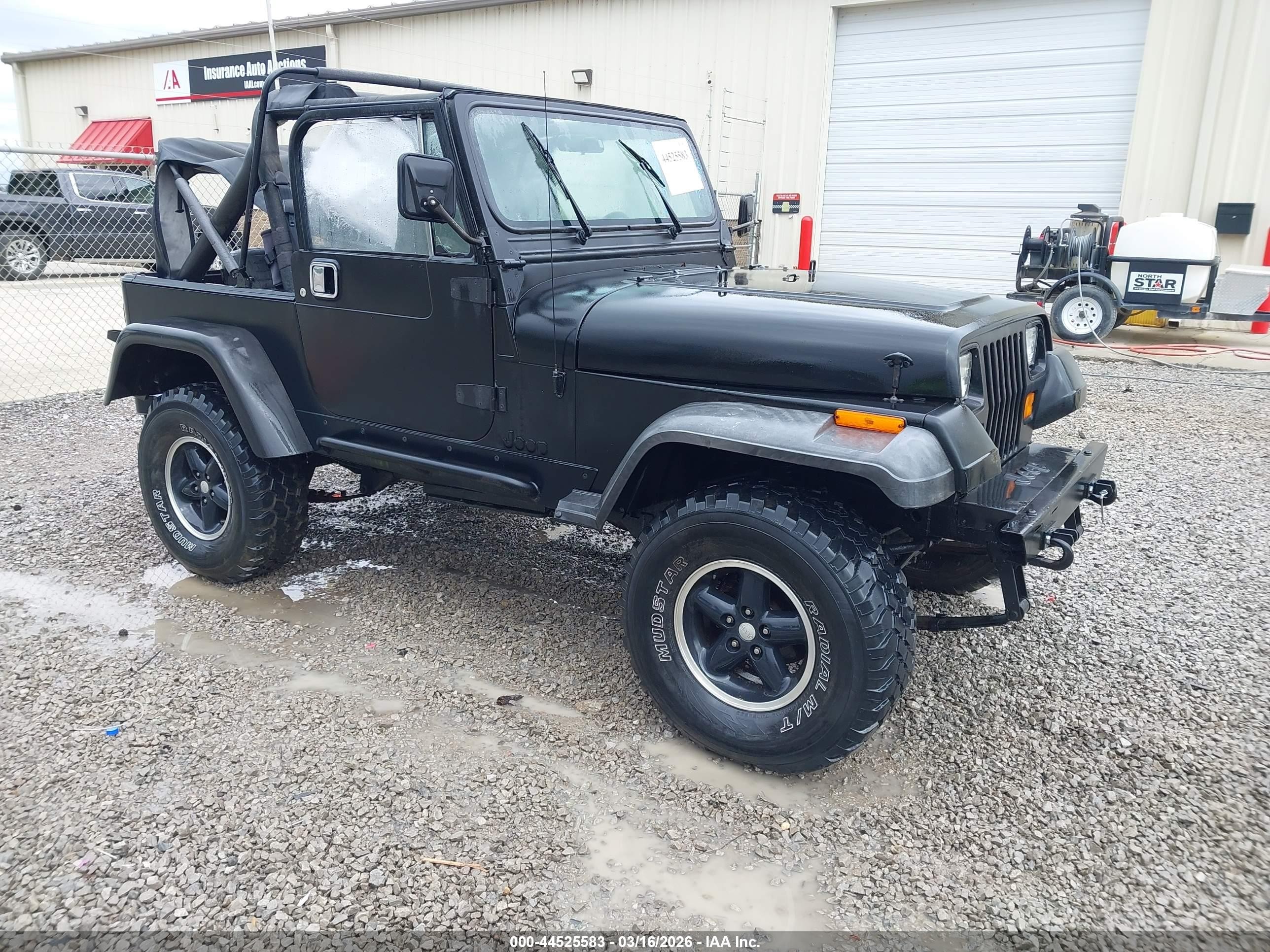 1988 Jeep Wrangler   Black vin: 2BCCZ8110JB532150