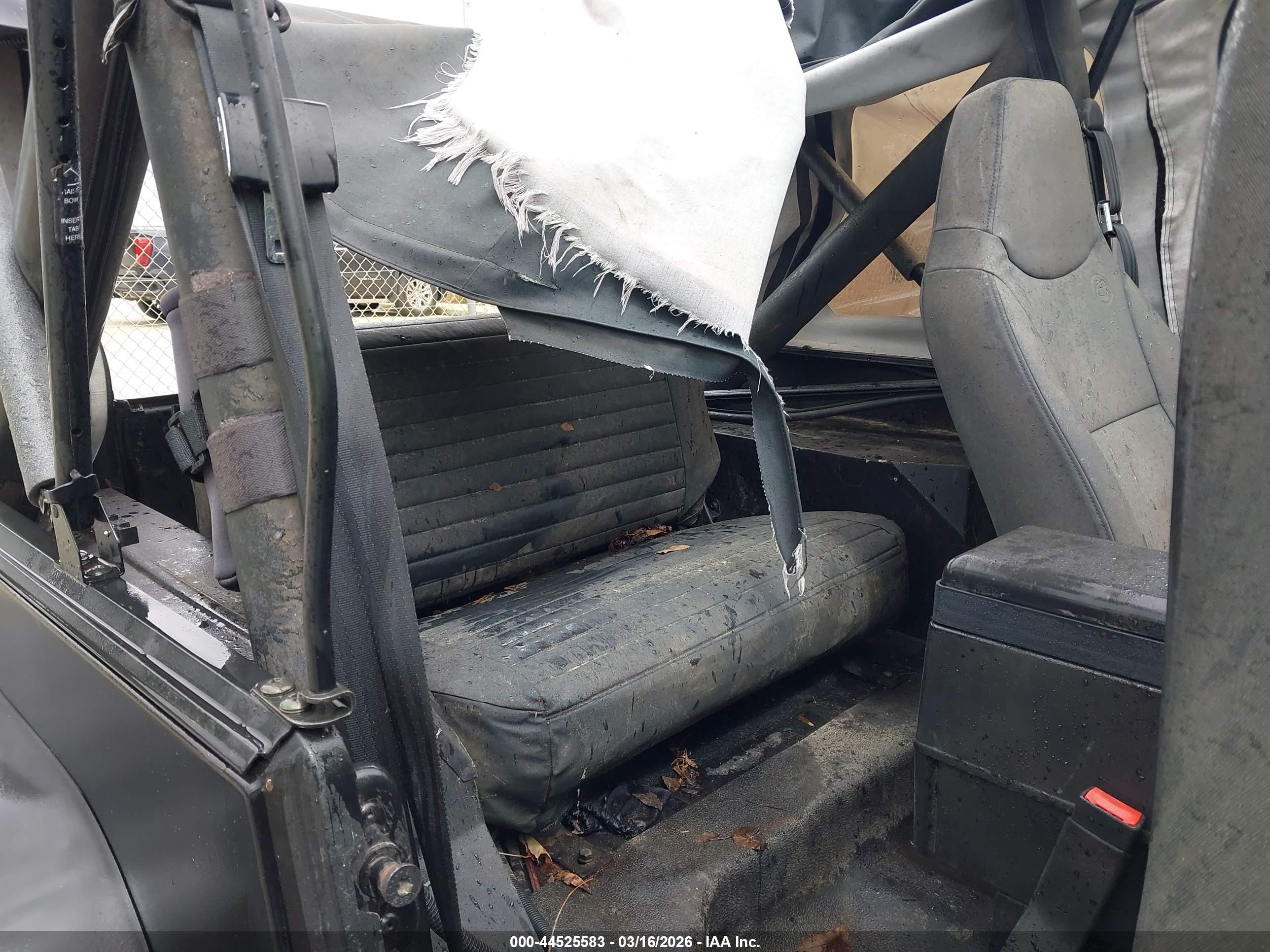 1988 Jeep Wrangler   Black vin: 2BCCZ8110JB532150