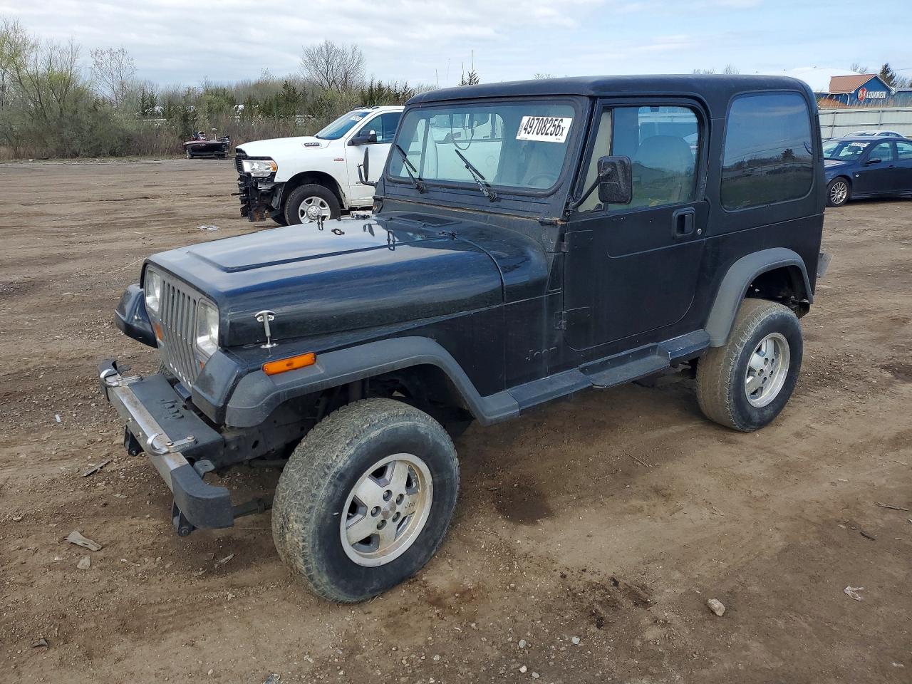 1988 Jeep Wrangler Laredo Black vin: 2BCCZ8146JB526749