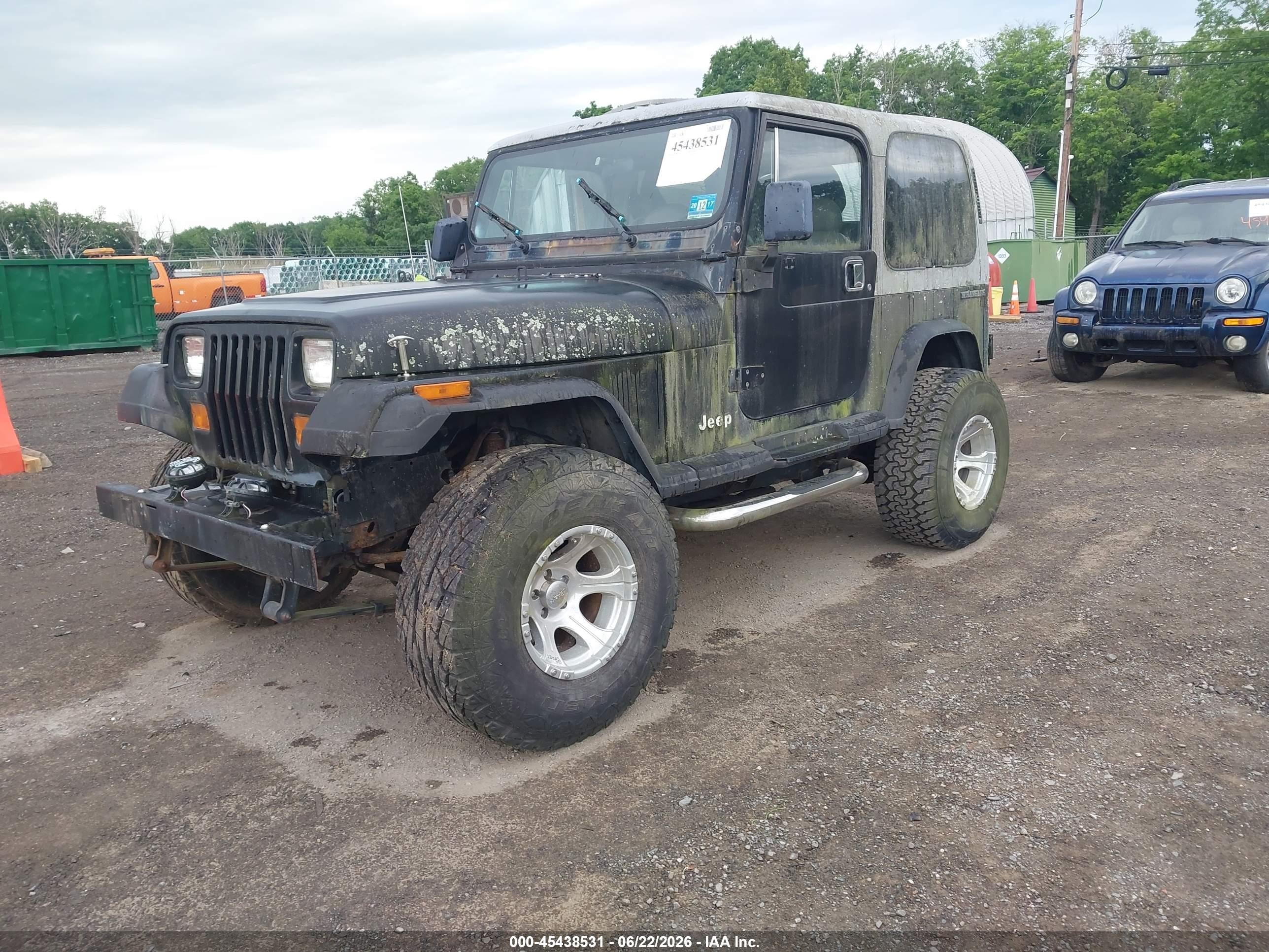 1988 Jeep Wrangler   Black vin: 2BCCZ81J1JB535767