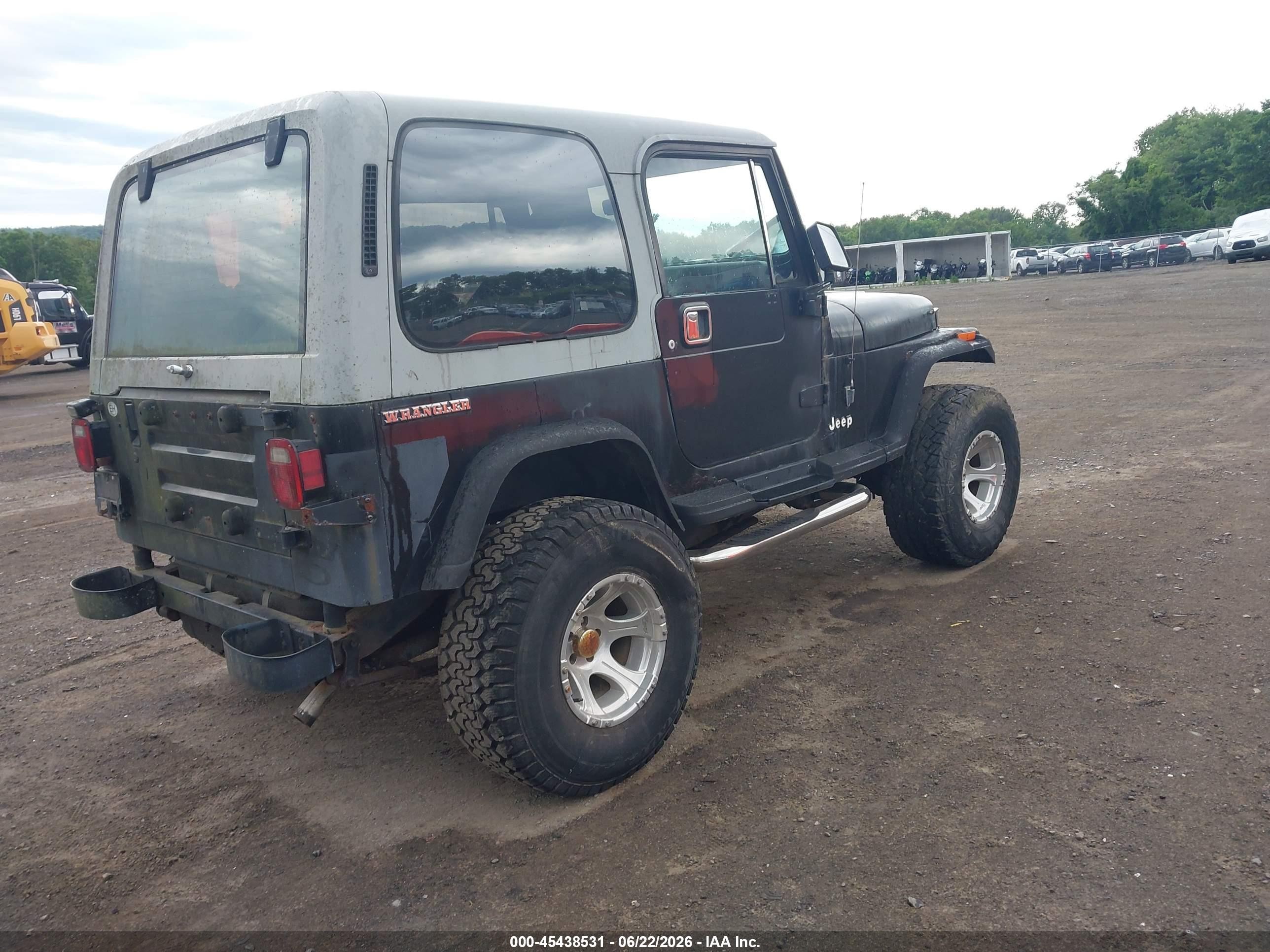 1988 Jeep Wrangler   Black vin: 2BCCZ81J1JB535767