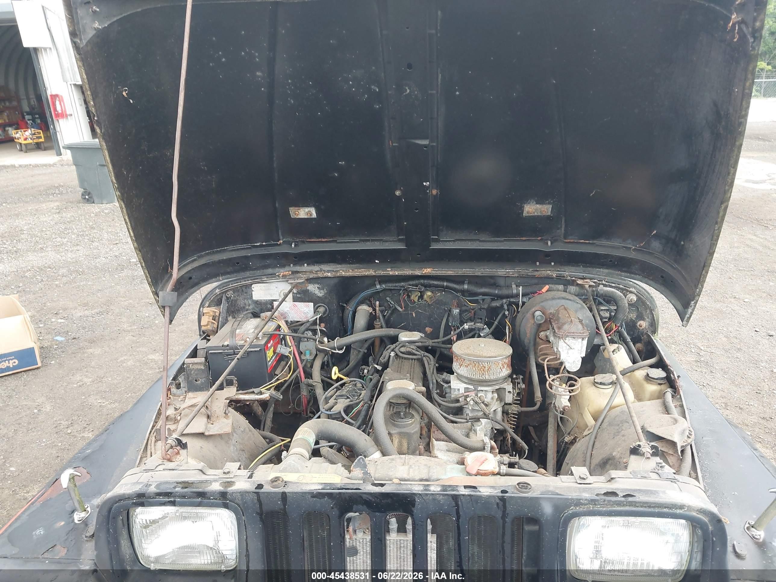 1988 Jeep Wrangler   Black vin: 2BCCZ81J1JB535767
