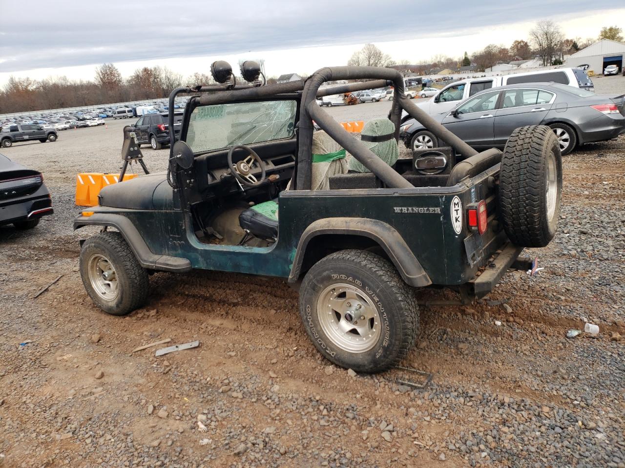 1988 Jeep Wrangler Black vin: 2BCHV81J5JB514793