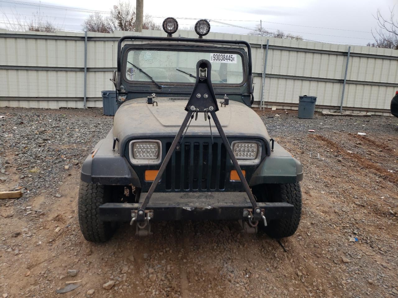1988 Jeep Wrangler Black vin: 2BCHV81J5JB514793