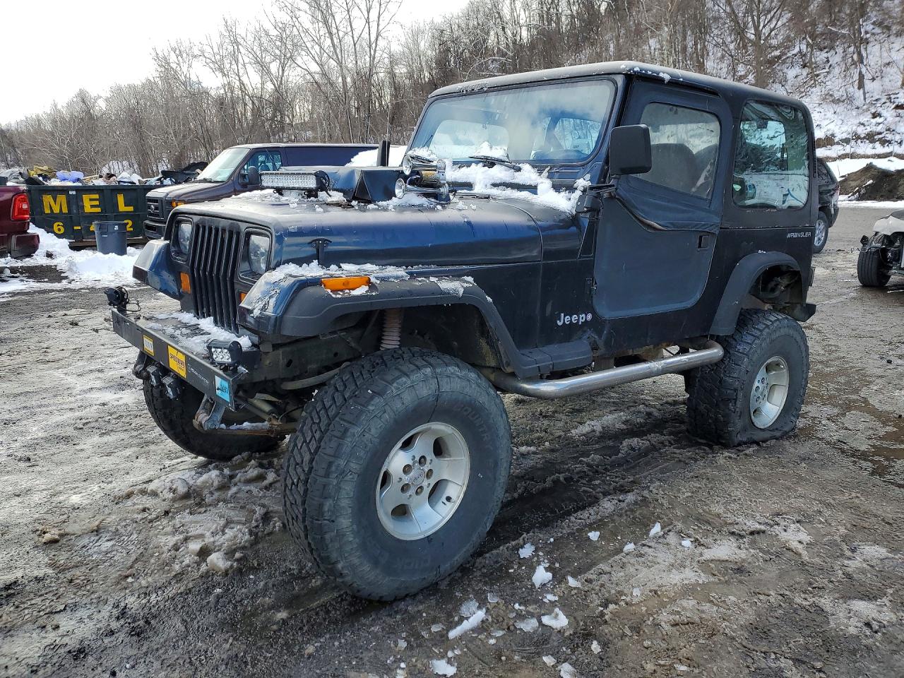 1987 Jeep Wrangler Black vin: 2BCHV81J6HB519642