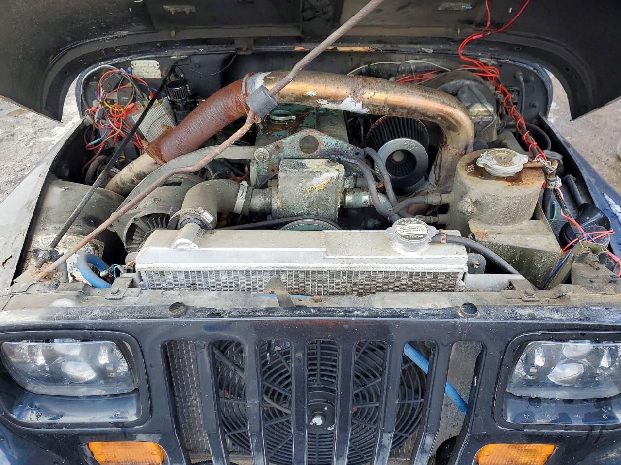 1987 Jeep Wrangler Black vin: 2BCHV81J6HB519642