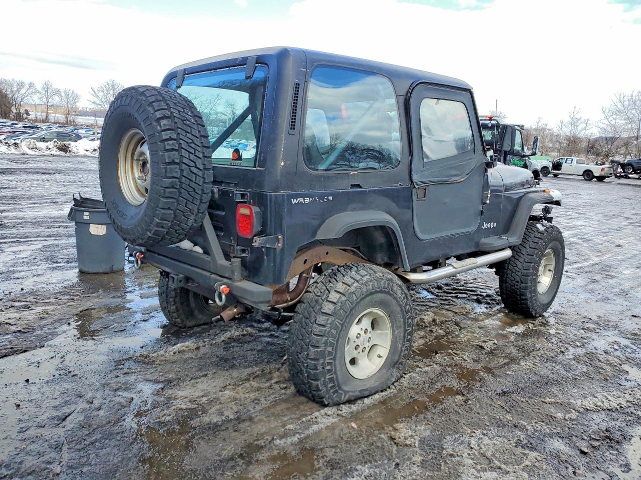 1987 Jeep Wrangler Black vin: 2BCHV81J6HB519642