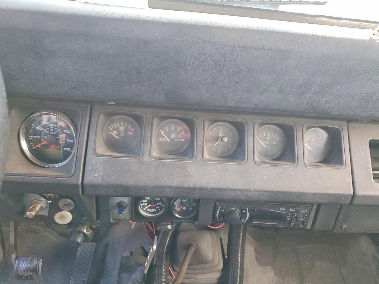 1987 Jeep Wrangler Black vin: 2BCHV81J6HB519642