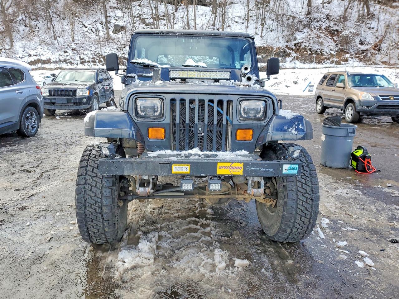 1987 Jeep Wrangler Black vin: 2BCHV81J6HB519642