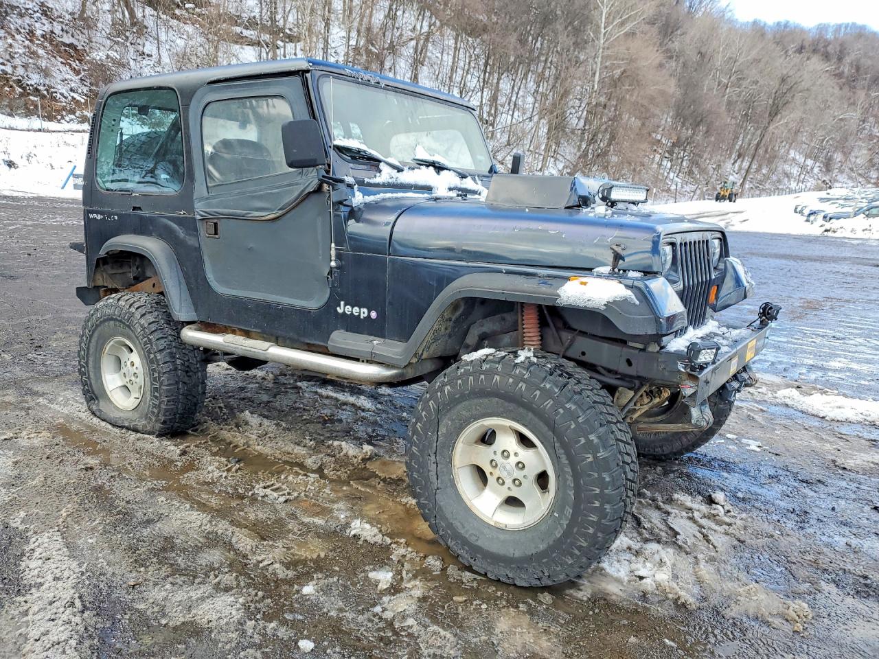 1987 Jeep Wrangler Black vin: 2BCHV81J6HB519642