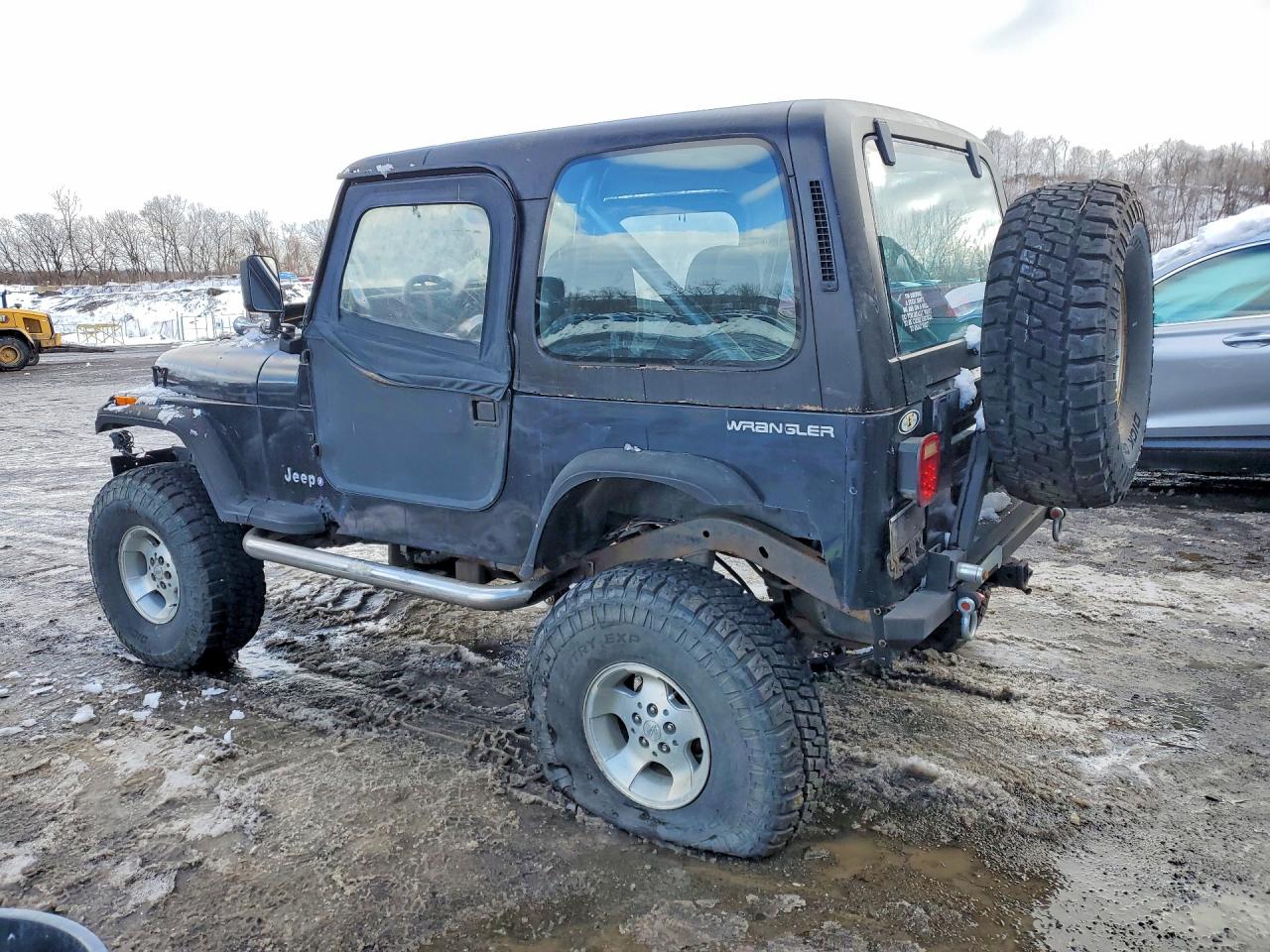 1987 Jeep Wrangler Black vin: 2BCHV81J6HB519642