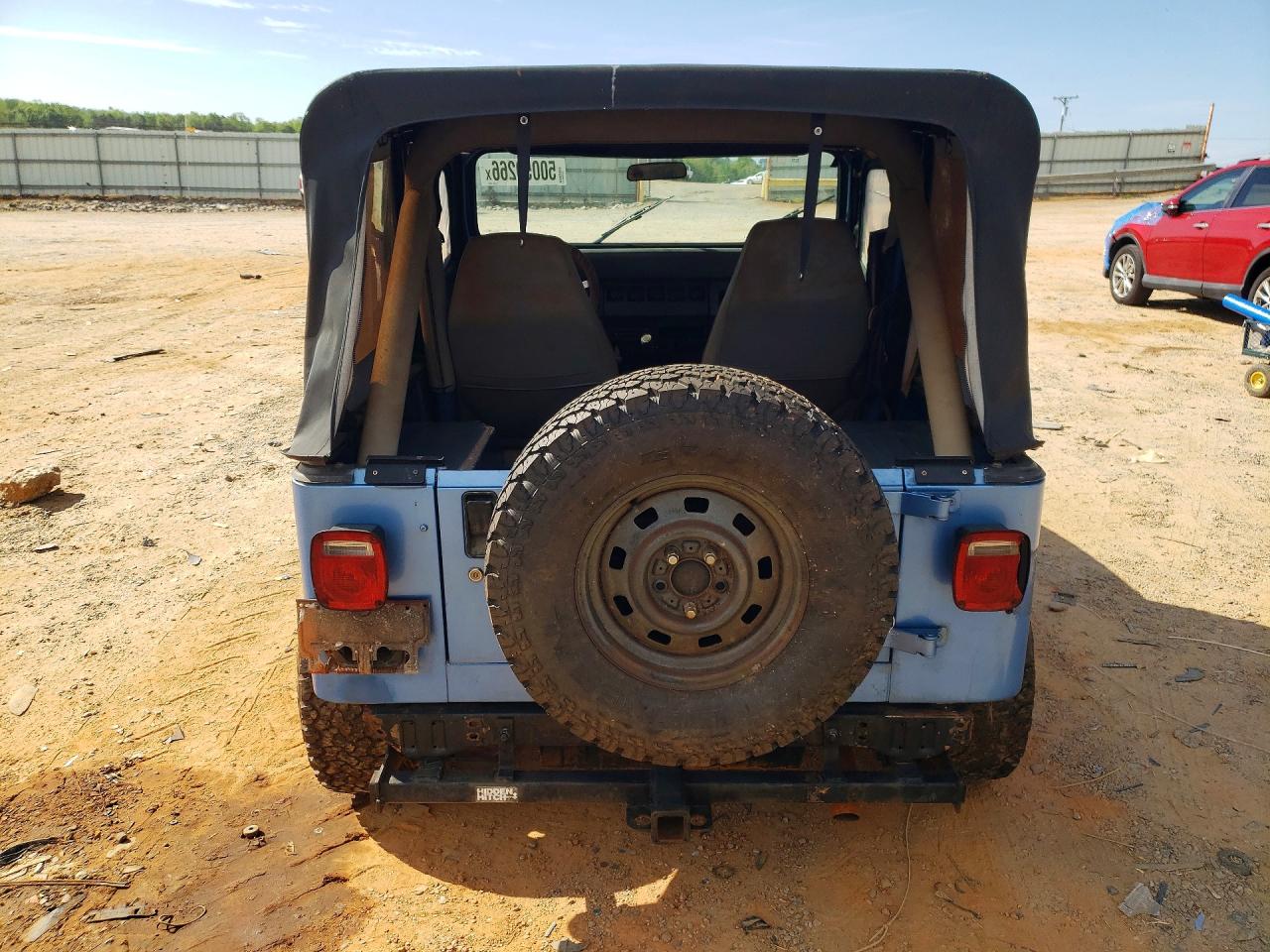 1988 Jeep Wrangler Blue vin: 2BCHV81J9JB514389