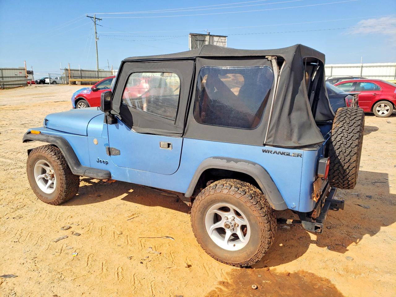 1988 Jeep Wrangler Blue vin: 2BCHV81J9JB514389
