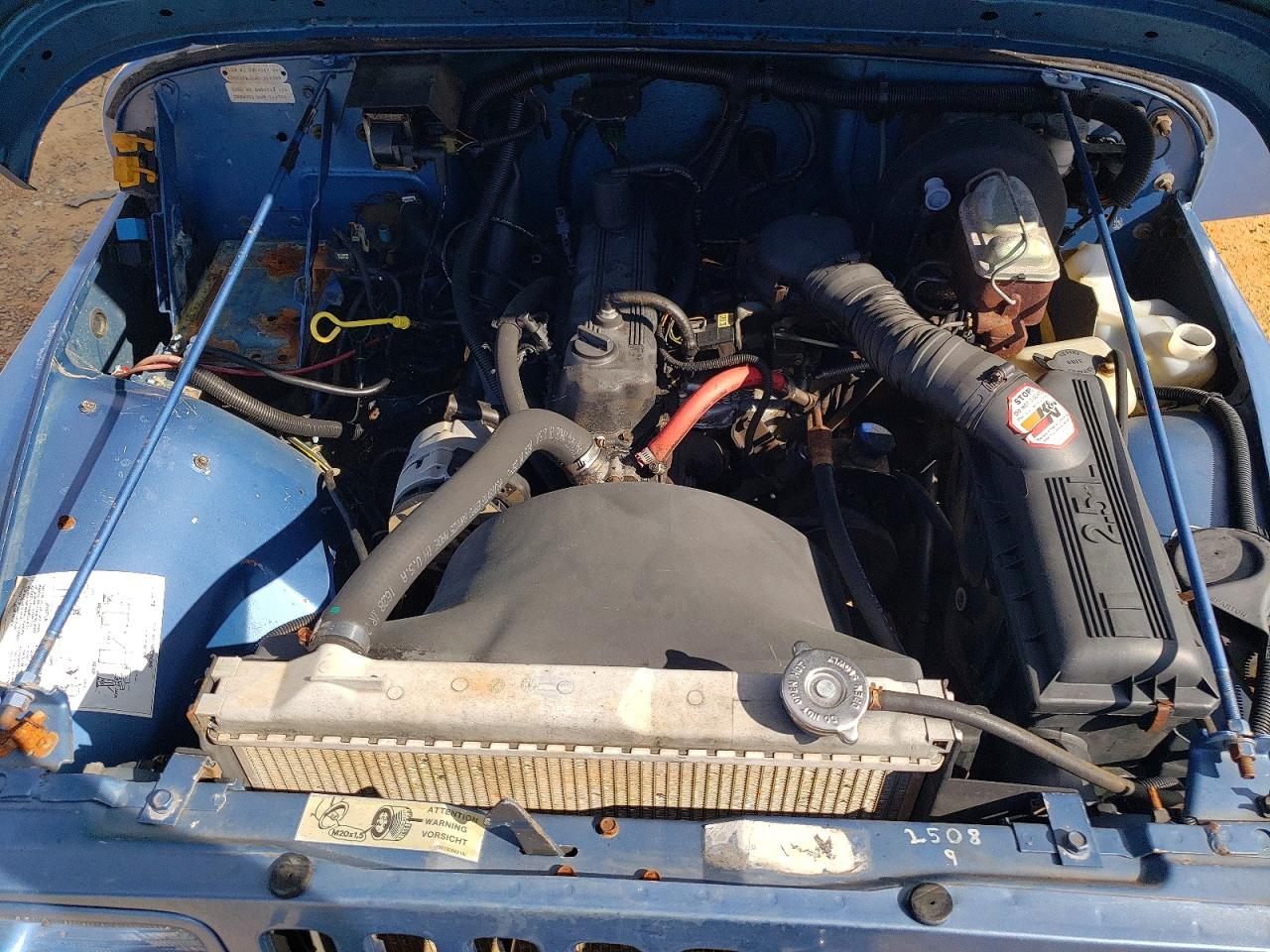 1988 Jeep Wrangler Blue vin: 2BCHV81J9JB514389