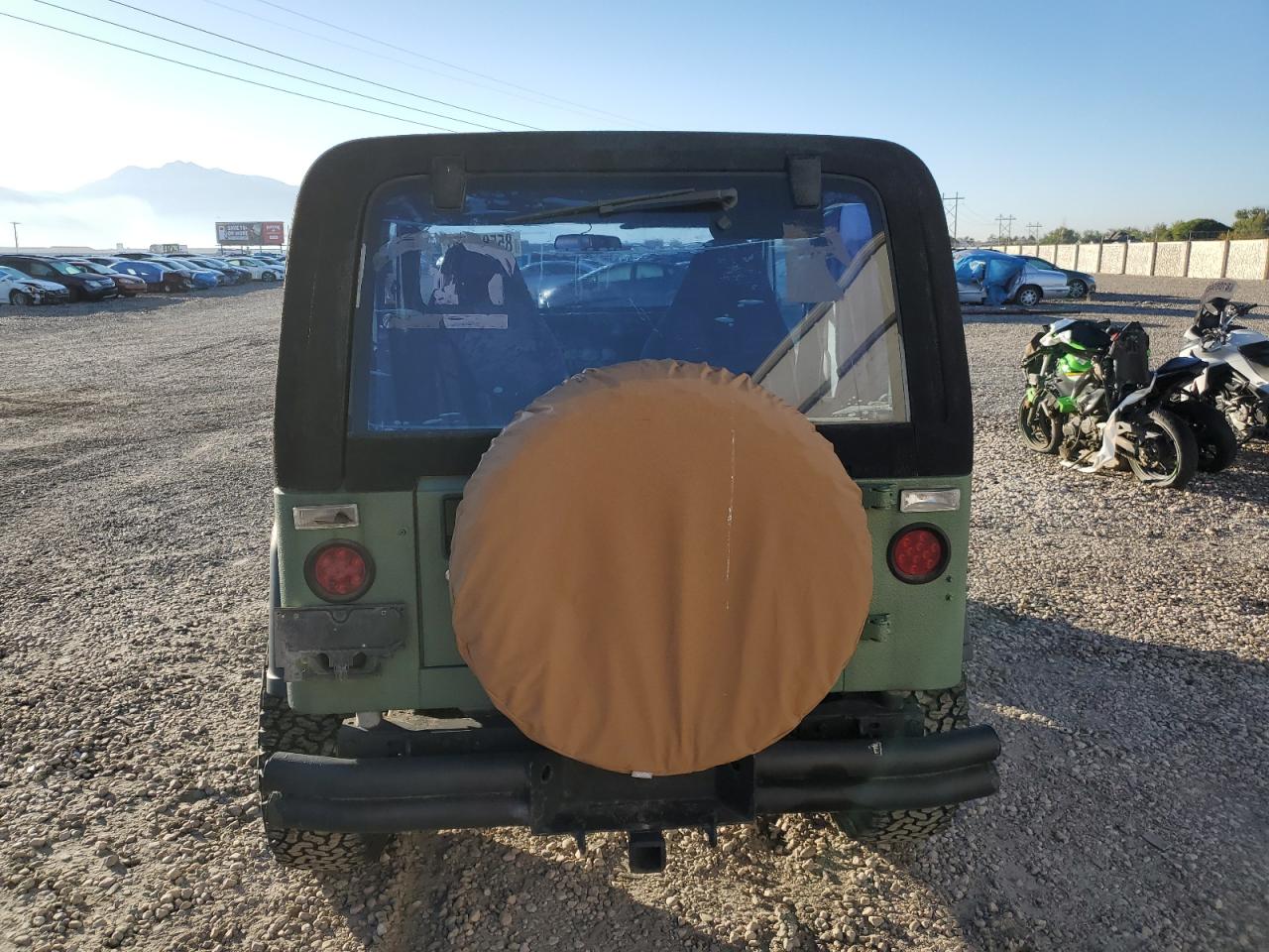 1988 Jeep Wrangler S Green vin: 2BCHV81S0JB544163