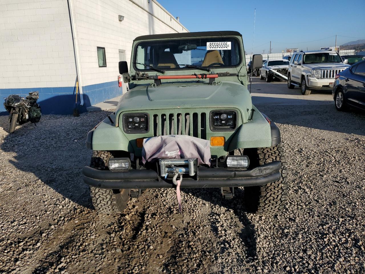 1988 Jeep Wrangler S Green vin: 2BCHV81S0JB544163