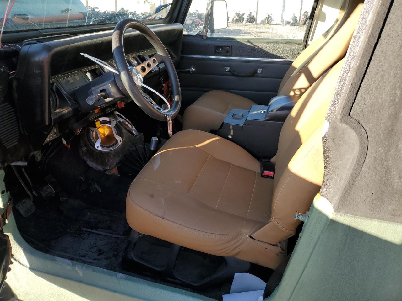 1988 Jeep Wrangler S Green vin: 2BCHV81S0JB544163