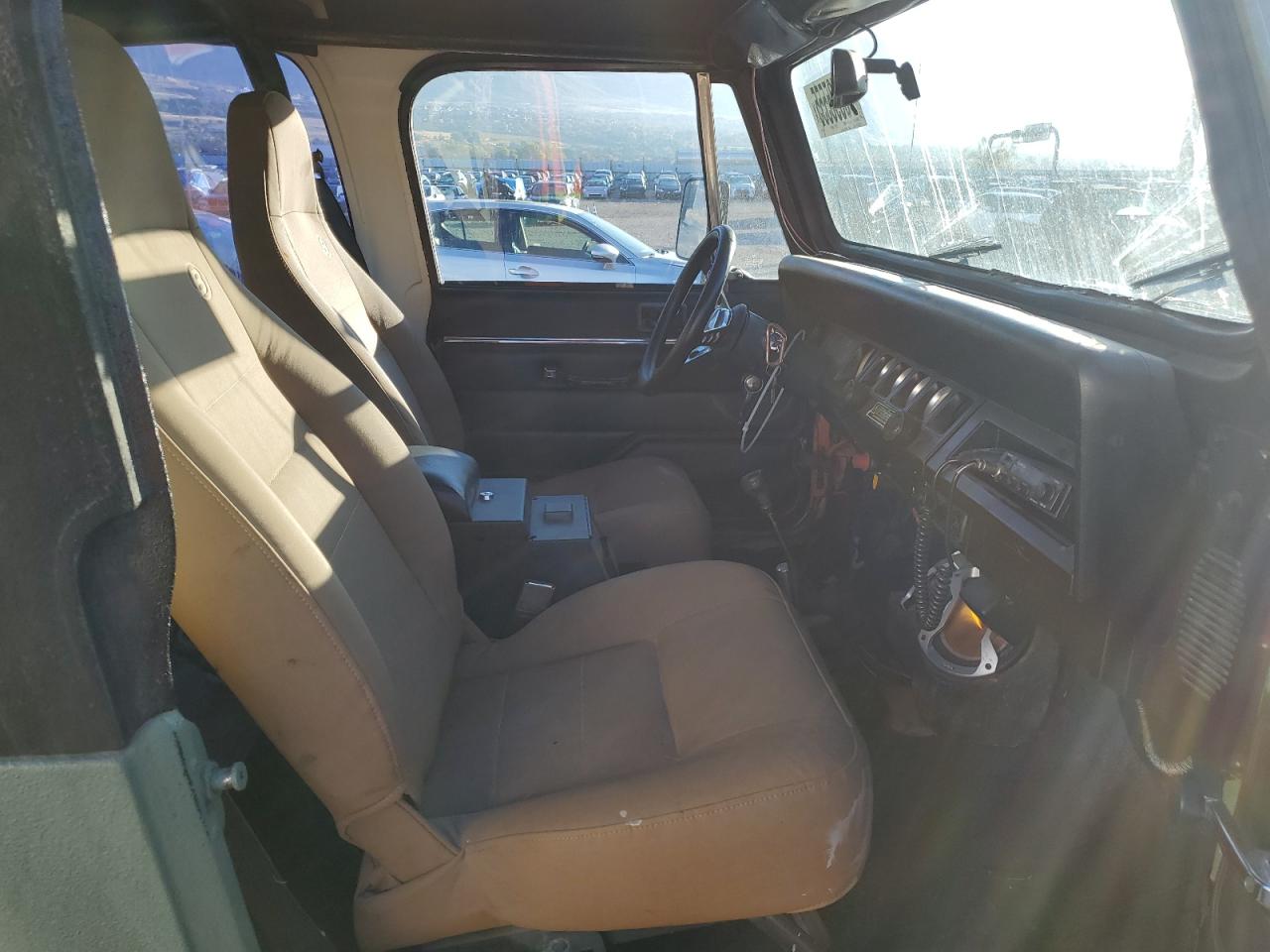 1988 Jeep Wrangler S Green vin: 2BCHV81S0JB544163