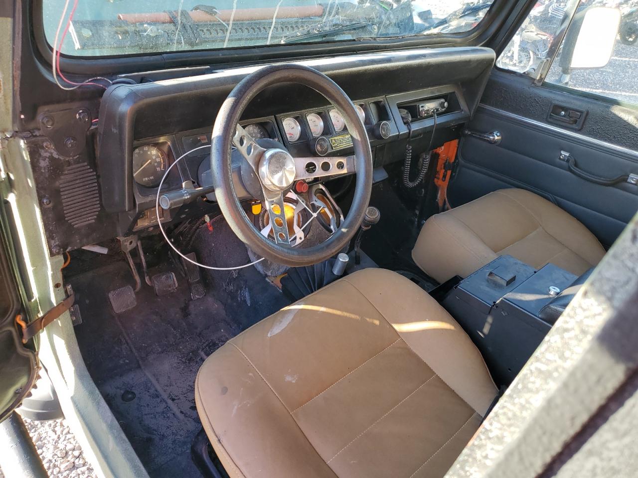 1988 Jeep Wrangler S Green vin: 2BCHV81S0JB544163