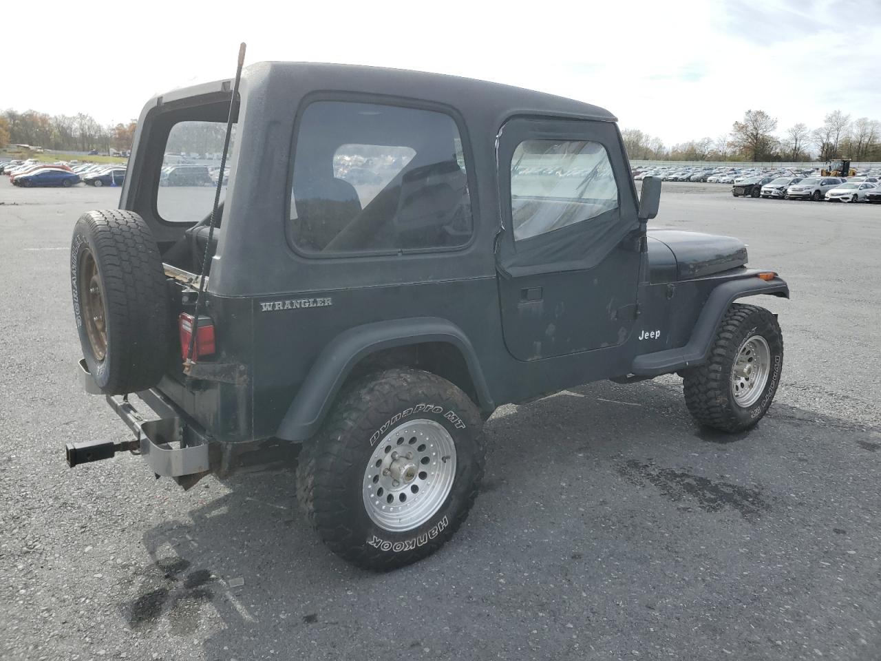 1988 Jeep Wrangler S Black vin: 2BCHV81S1JB529770