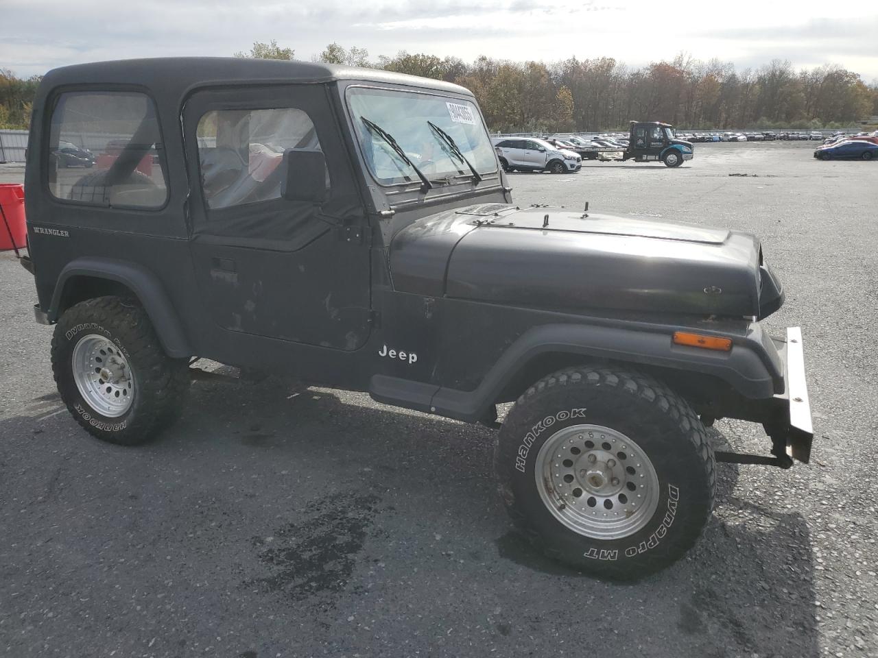 1988 Jeep Wrangler S Black vin: 2BCHV81S1JB529770