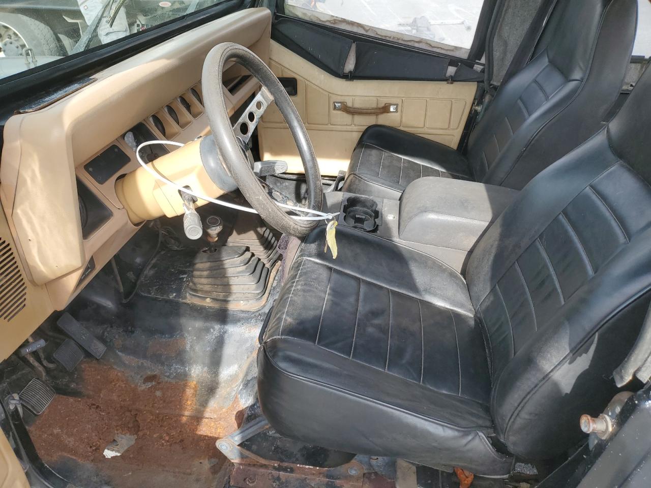 1988 Jeep Wrangler S Black vin: 2BCHV81S1JB529770