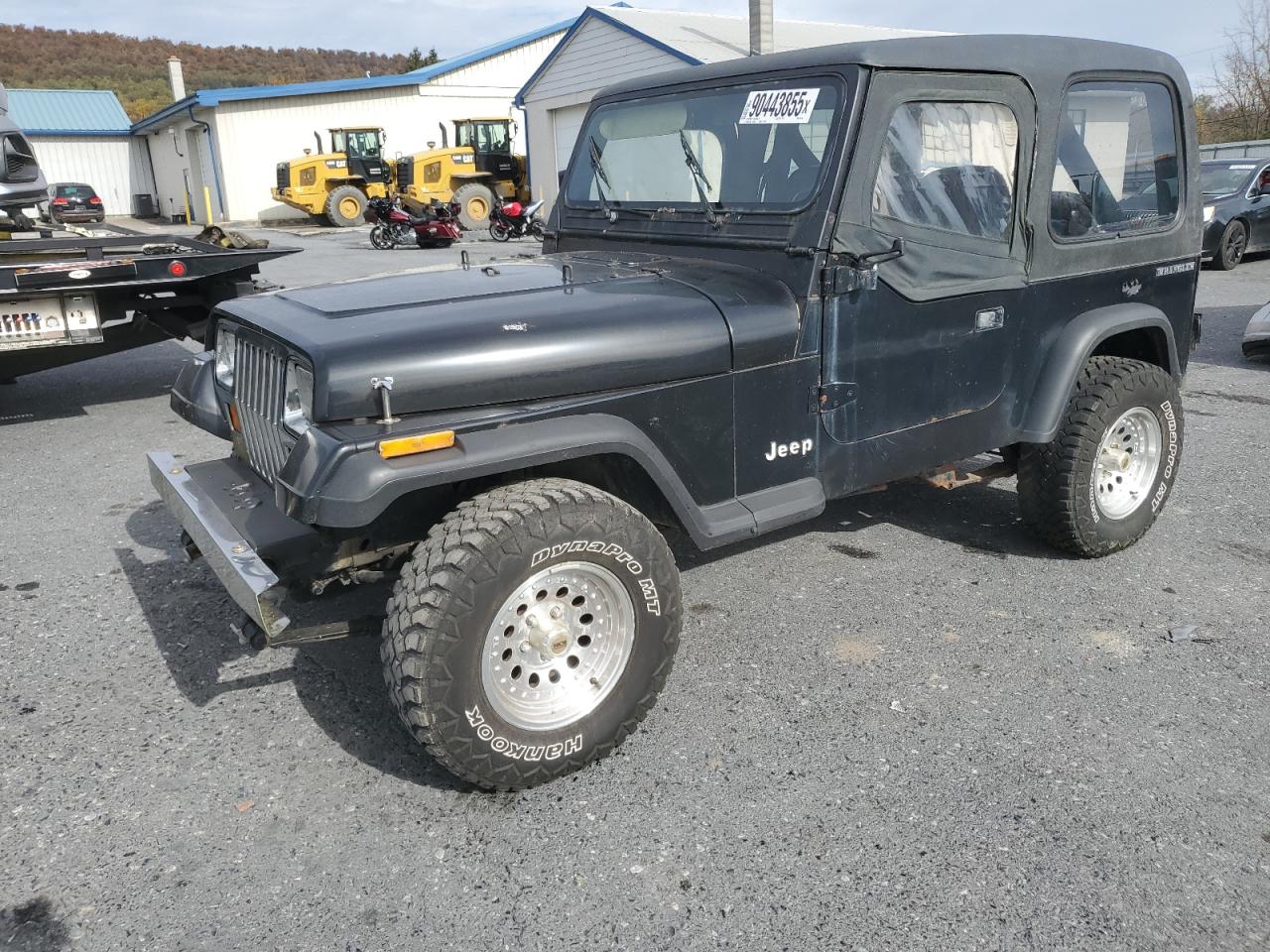 1988 Jeep Wrangler S Black vin: 2BCHV81S1JB529770